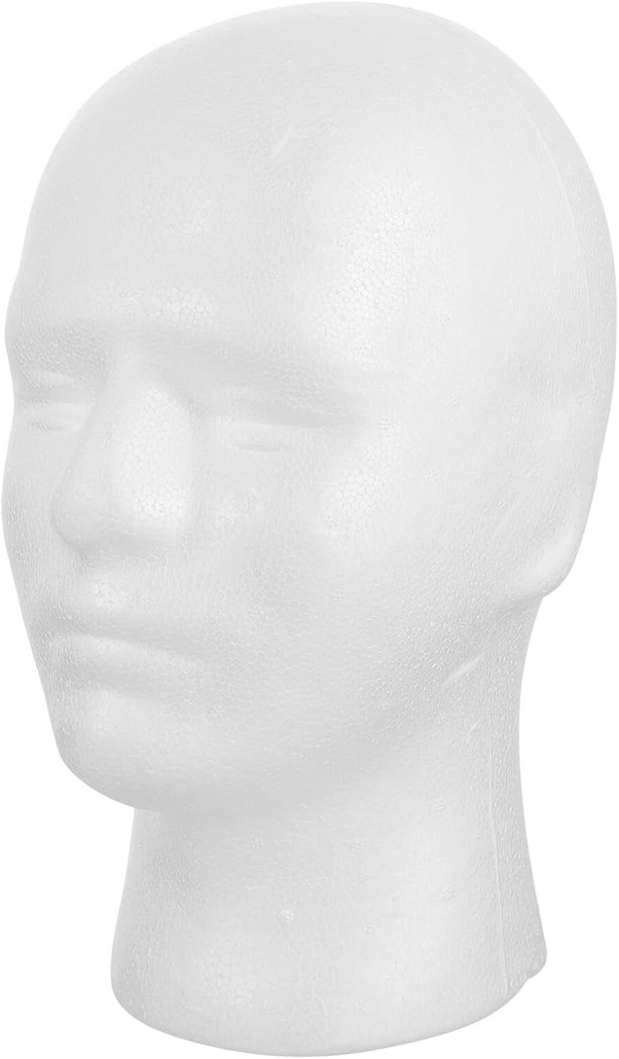 Totority Male Mannequin Head Model for Wig Hat Display 10.43In Foam Head for Salon Store Use Versatile Hair and Accessory Display Stand image number 6