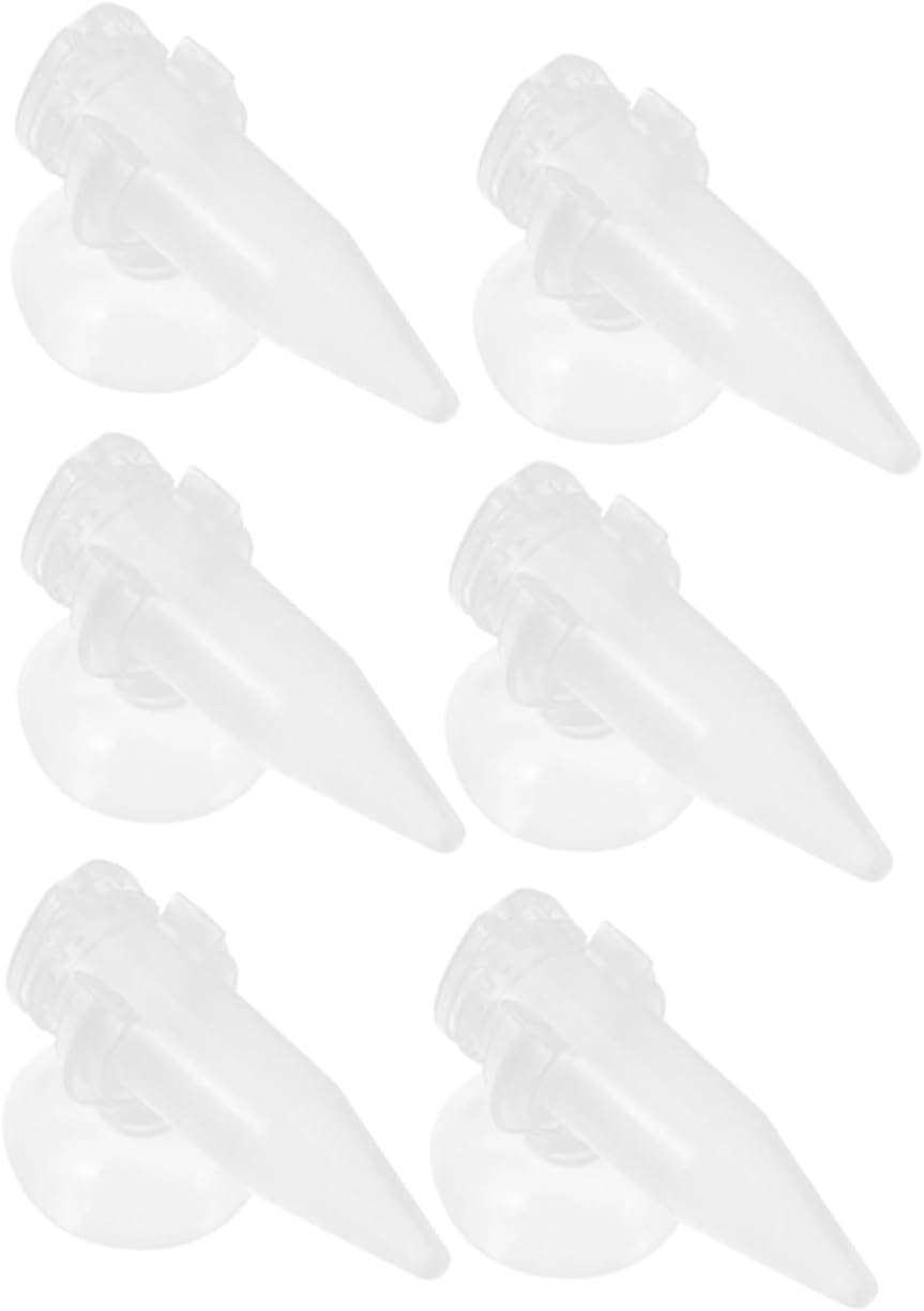 Ifundom 6Pcs Aquarium Shrimp Hatchery Feeder Tube with Suction Cup Plastic Mini Brine Shrimp Feeding Device for Fish Tank Breeding and Aquatic Pets image number 2