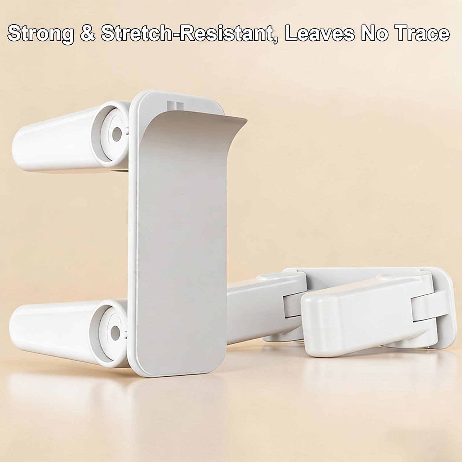 Door Lever Lock 2 Pack, Adhesives Safety Door Locks for Kids, Prevents Toddlers Pets from Opening Doors image number 5