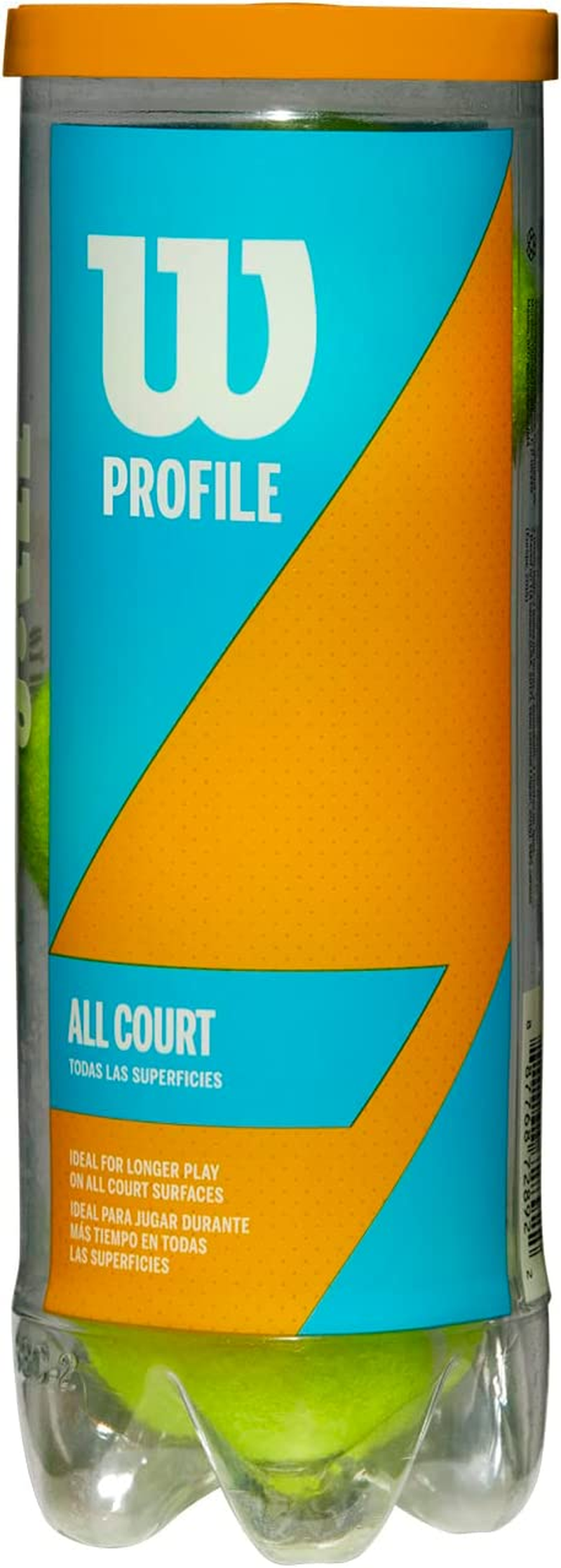 WILSON Sporting Goods Prime All Court Tennis Ball image number 1