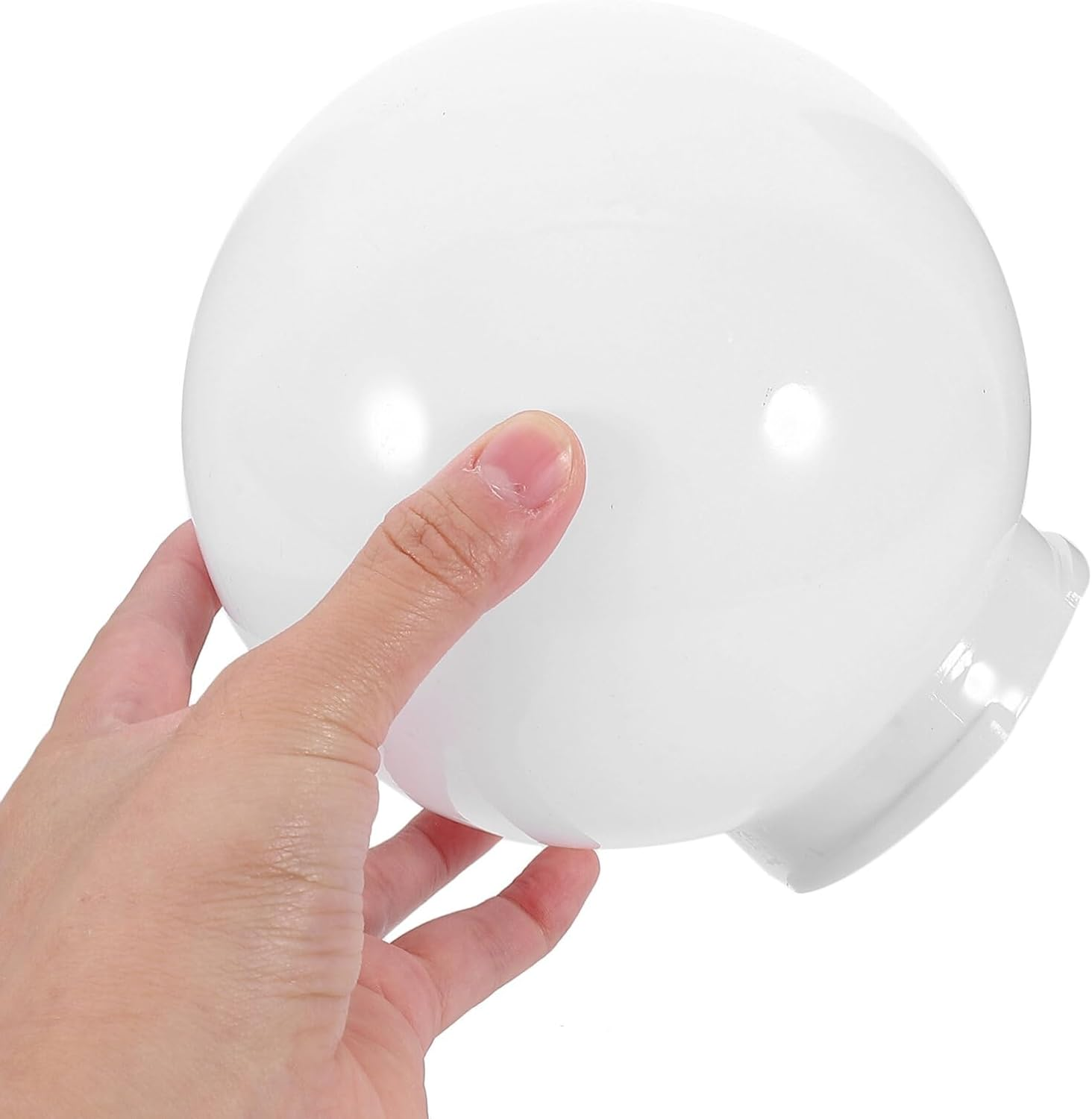 Ball Lampshade Acrylic Globe Lampshade for Wall Sconces (150Mm Diameter) Replacement Light Globes Fixture Replacement Globes Shades round Globe Lamp Shade Post Fan Decorate Frosted image number 3