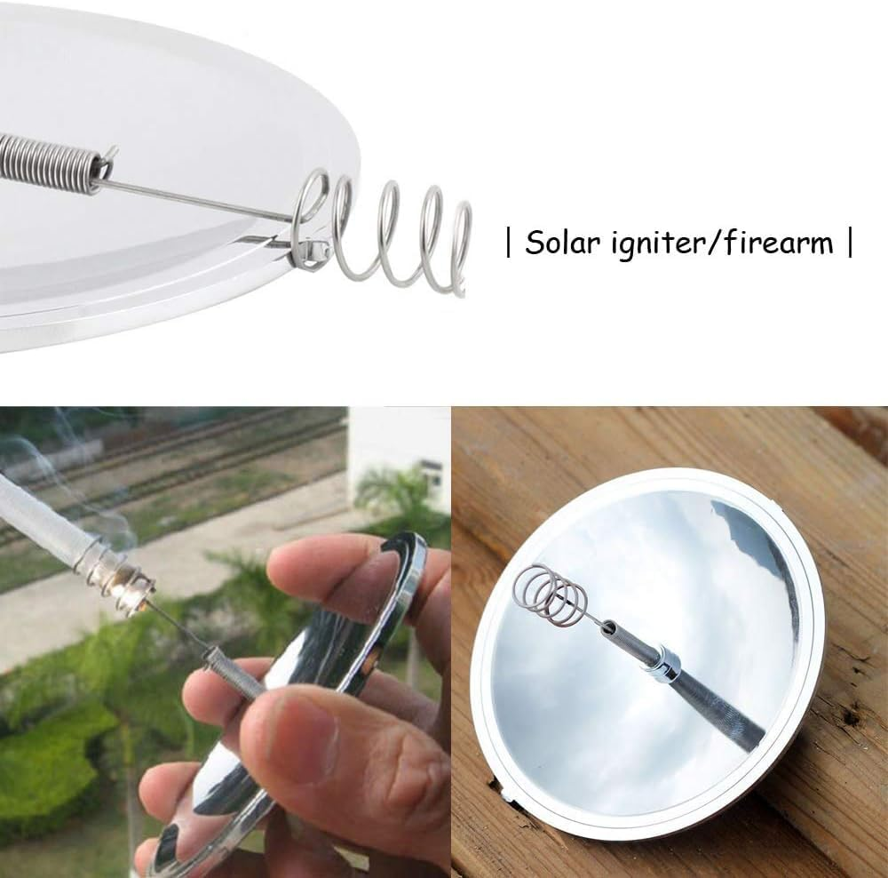 Solar Fire Starter Tool &ndash; Fuel-Free Sun Ignition for Outdoor Camping, Survival, Hiking, Easy to Use &ndash; 2PCS image number 4