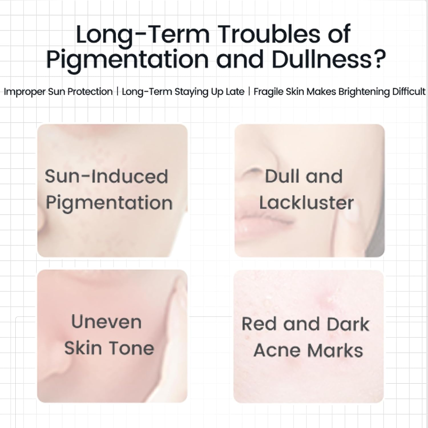 Winona Brightening & Spot-Fading Mask 6 Pcs, Camellia-Lucent Spot Correcting Mask, Fairly Brighening, Soothing Sheet Mask for Sensitive Skin, Hydrating, Reduces Redness, Fragrance-Free, Alcohol-Free image number 2