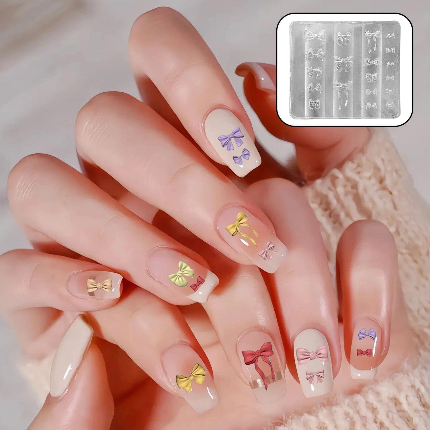 3 Shapes Nail Styling Props Nail Care Tools Handmade Materials image number 3