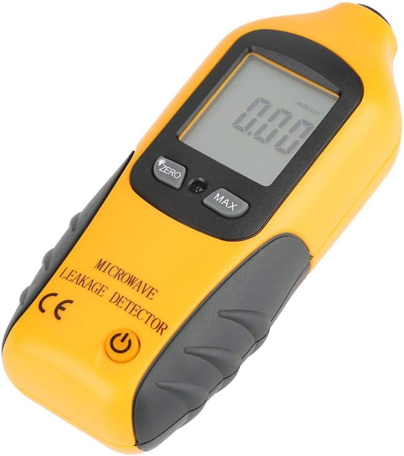 Microwave Leakage Detector, Digital LCD Display Handheld Microwave Leakage Detector High Precision Radiation Meter EMF Tester for Household Factory Workshop image number 2