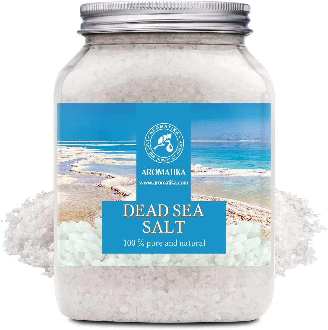 Dead Sea Salt 1000G - Dead Sea Salts for Bath Soak - Relaxing Bath - Good Sleep - Aromatherapy Bath Salts - Sea Salt Bath - Pure and Natural Bath Salt - Muscle Relaxation