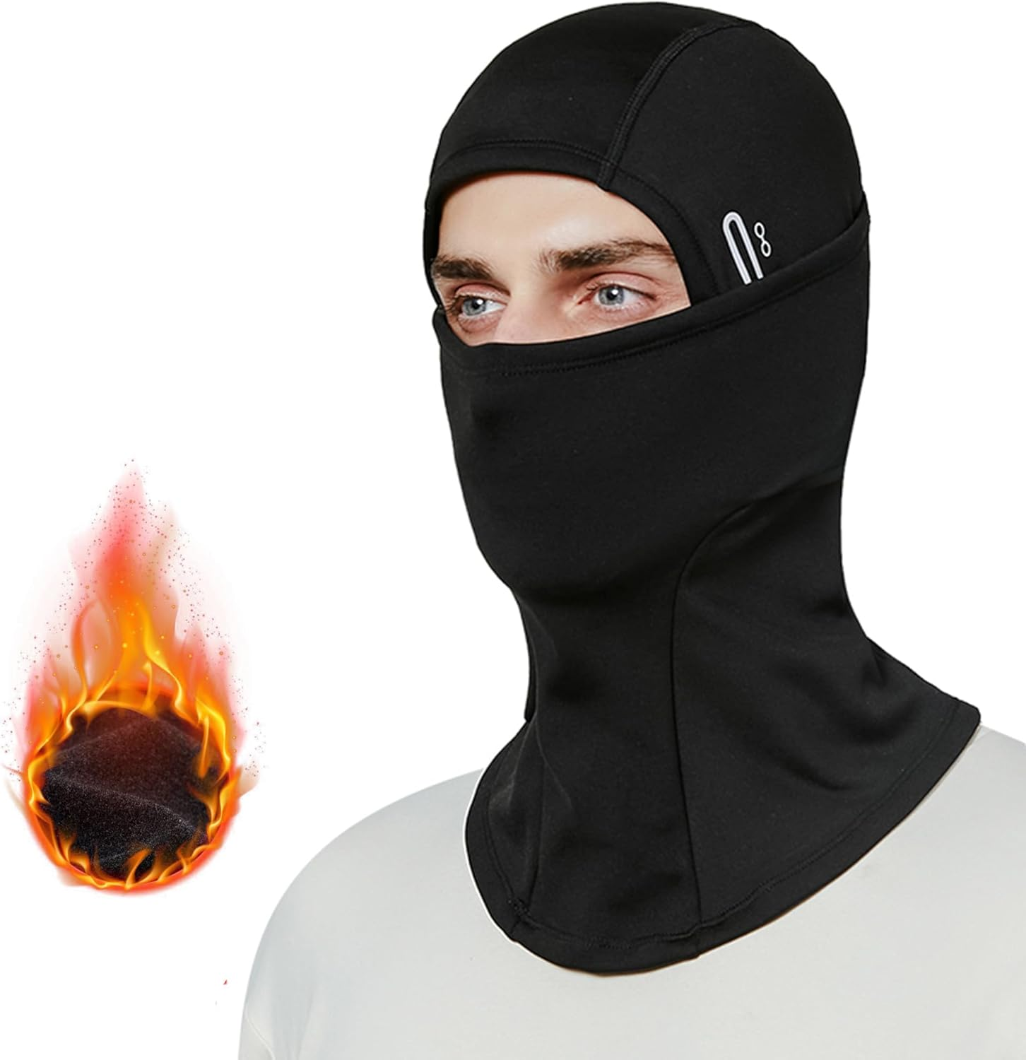 Ski Mask Balaclava Full Face Mask for Men Women Winter Sheisty Mask Cold Weather Thermal Headgear for Skiing Motorcycling image number 6