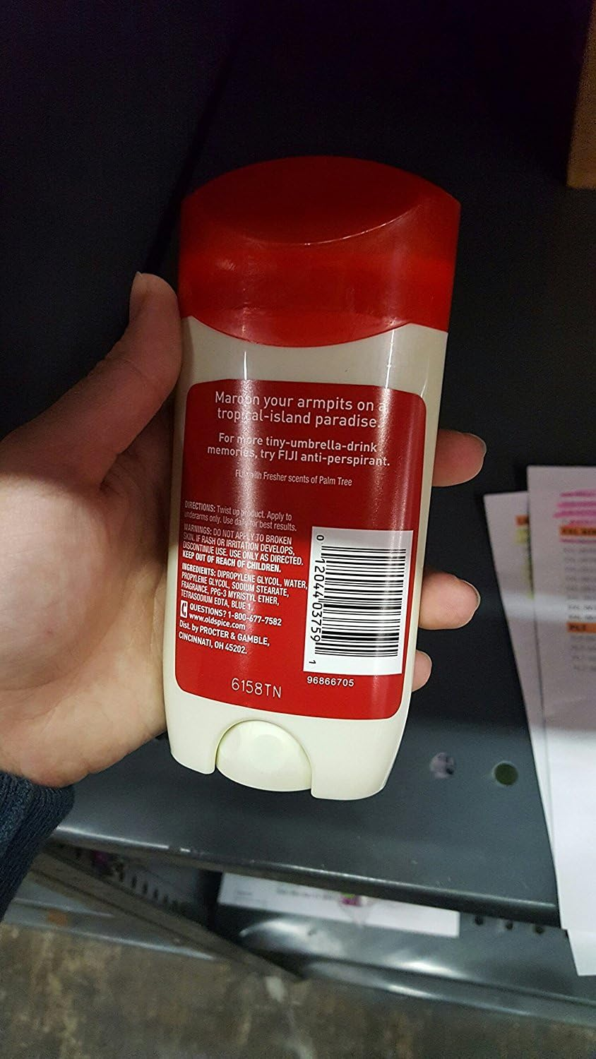 Old Spice Fresh Collection Anti-Perspirant Deodorant Fiji 2.60 Oz (Pack of 3) image number 1