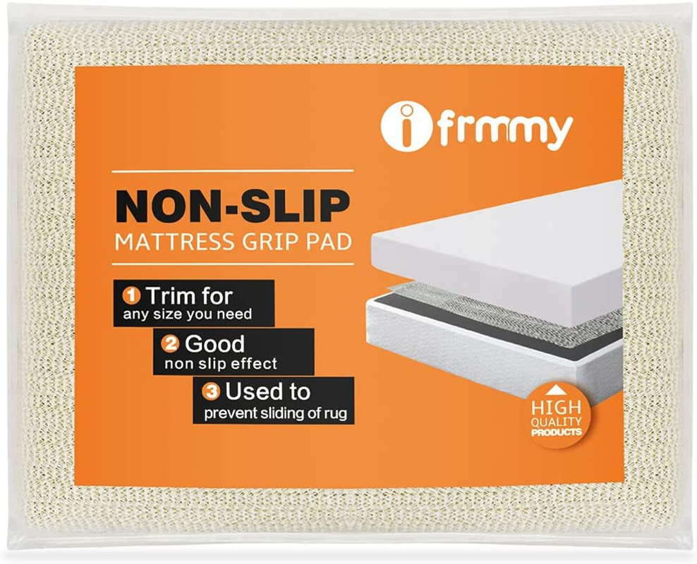 Non Slip Grip Pad for Spring and Memory Foam Mattress Keeps Mattress in Place for a Great Night'S Sleep - Queen Size 59 X 79 (4.9'X 6.5') image number 3