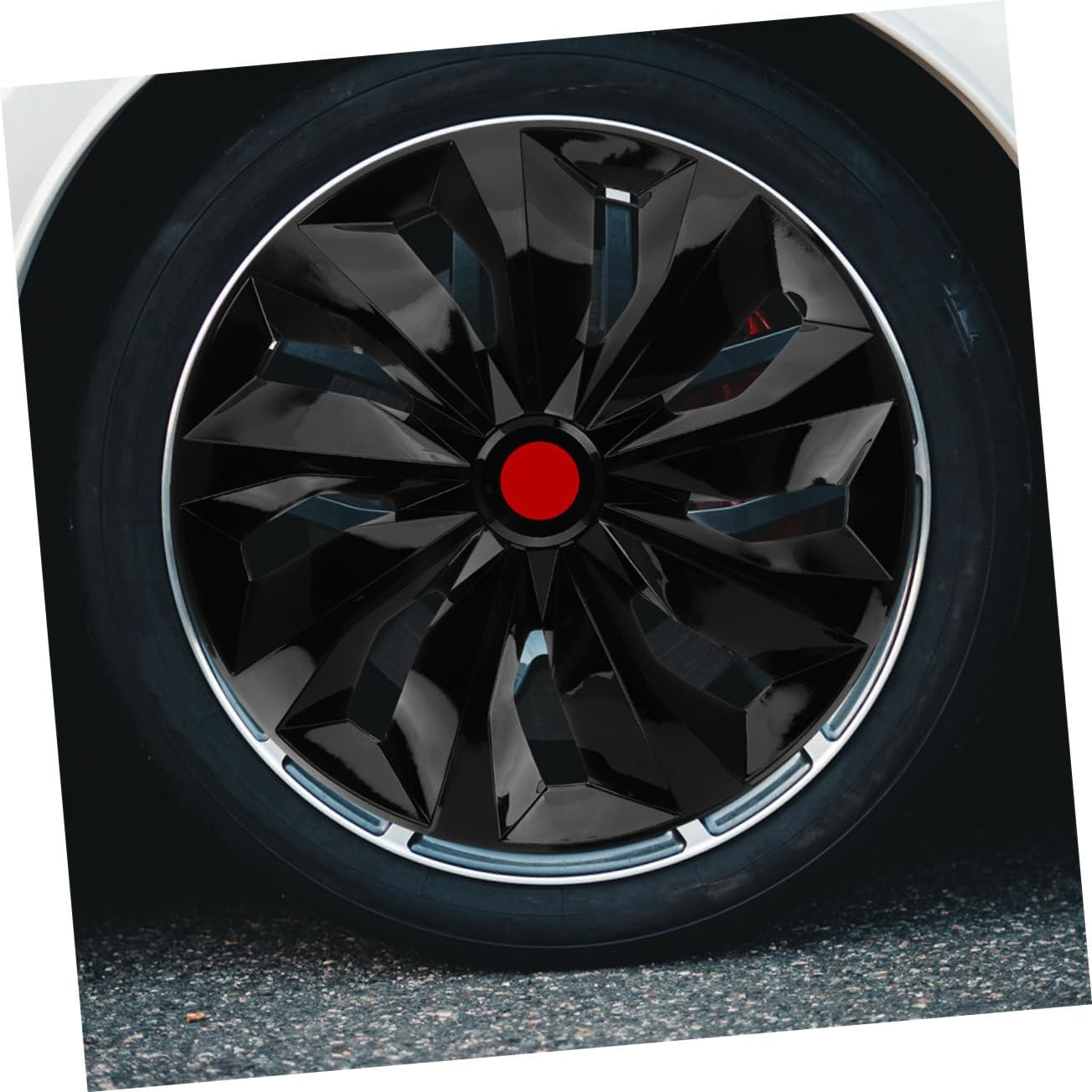 SOESFOUFU Wheel Hub Caps Wheel Cover Hub Cap Wheel Rim Protection for Car Modern and Elegant Design image number 5