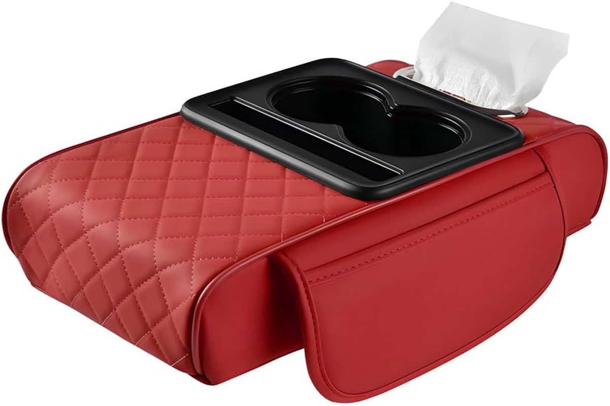 Universal Armrest Cushion Pad, Leather Armrest Box Pad image number 4