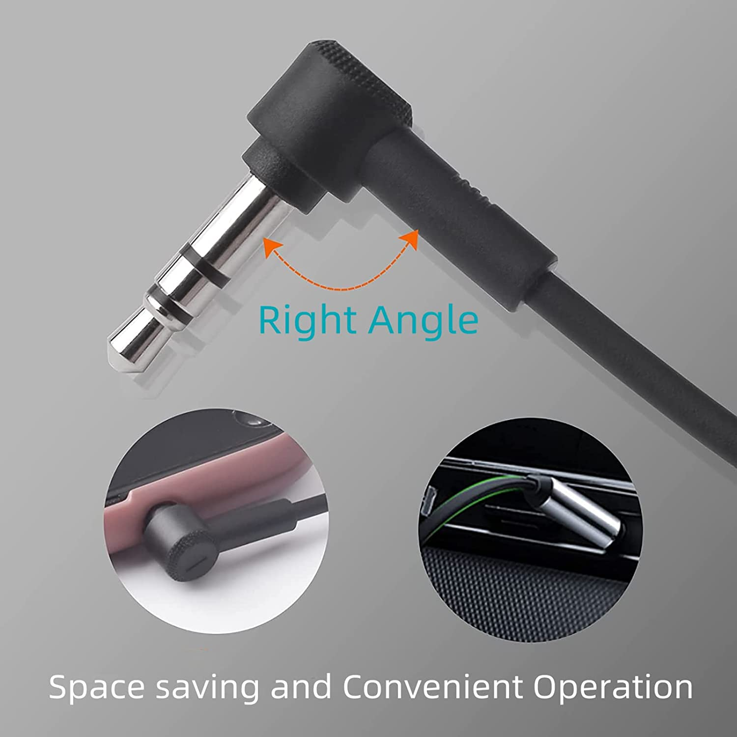 2.5Mm to 3.5Mm AUX Cable Audio Cord Compatible with Synchros E40BT E50BT J56BT E45BT E55BT E65BTNC ELITE750NC Duetbt Duetnc LIVE400BT LIVE500BT TUNE600BTNC LIVE650BTNC S400BT Headphones image number 3