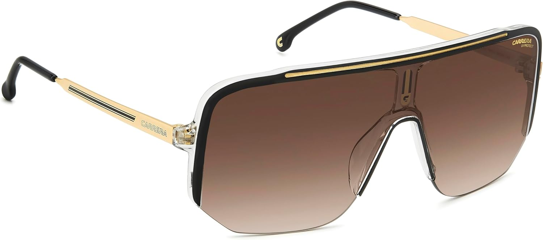 Carrera Unisex CARRERA 1060/S Sunglasses, Black - Black Grey image number 4