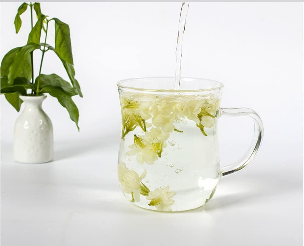 Tooget Fragrant Natural Pure Jasmine Buds Dried Jasmine Flowers Wholesale, Herbal Tea - 4 OZ