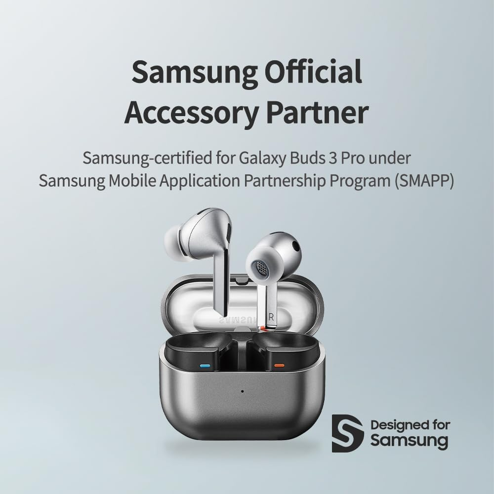 AZLA Sednaearfit Max for Galaxy Buds 3 Pro White - Samsung Earphone Eartips Replacement, Smapp-Certified (3 Pairs) (S/MS/M) image number 3