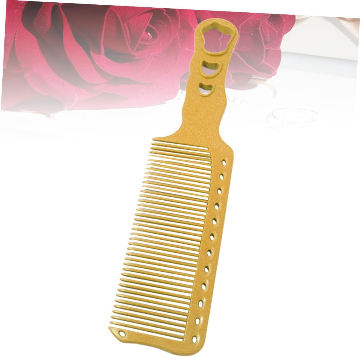 Professional Resin Comb Hair Cutting Shearing Tool Hair Supplies Accessories for Men Women Lightweight Haircutting Comb Salon Use