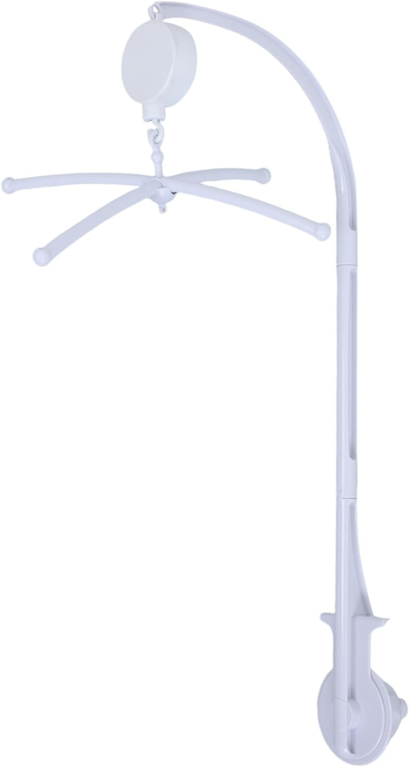 Bestonzon Adjustable Crib Mobile Stand with Clamp Bed Bell Holder for Sensory Stimulation and Easy Setup Secure Stable Nursery Mobile Hanger for Boys Girls image number 1