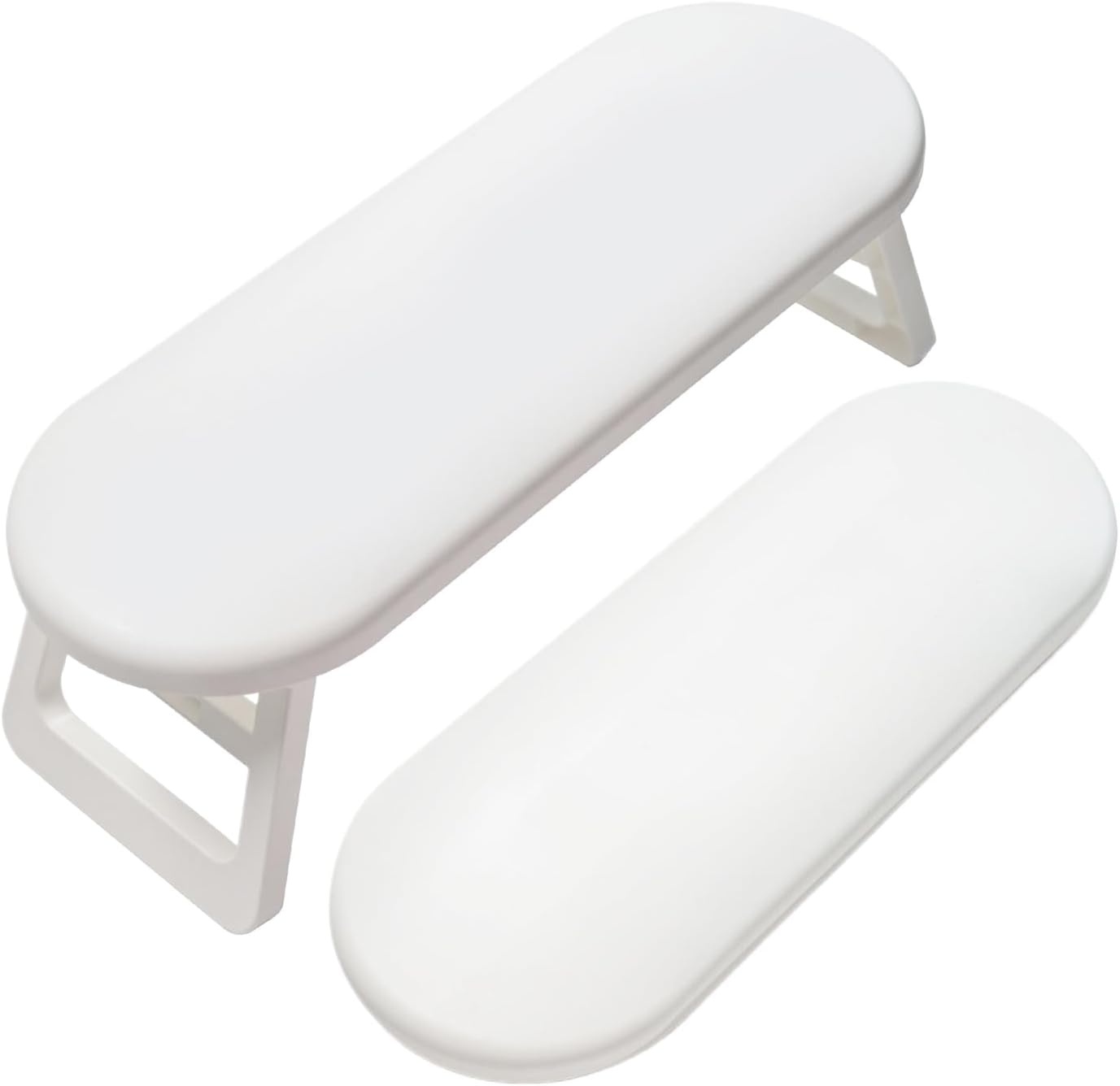 Bomefoi Arm Rest for Nails Foldable - Non-Slip Arm Cushion for Manicure | Ergonomic Adjustable Hand Rest for Work Station Manicure Pedicure Professionals Beginners Home Outdoors