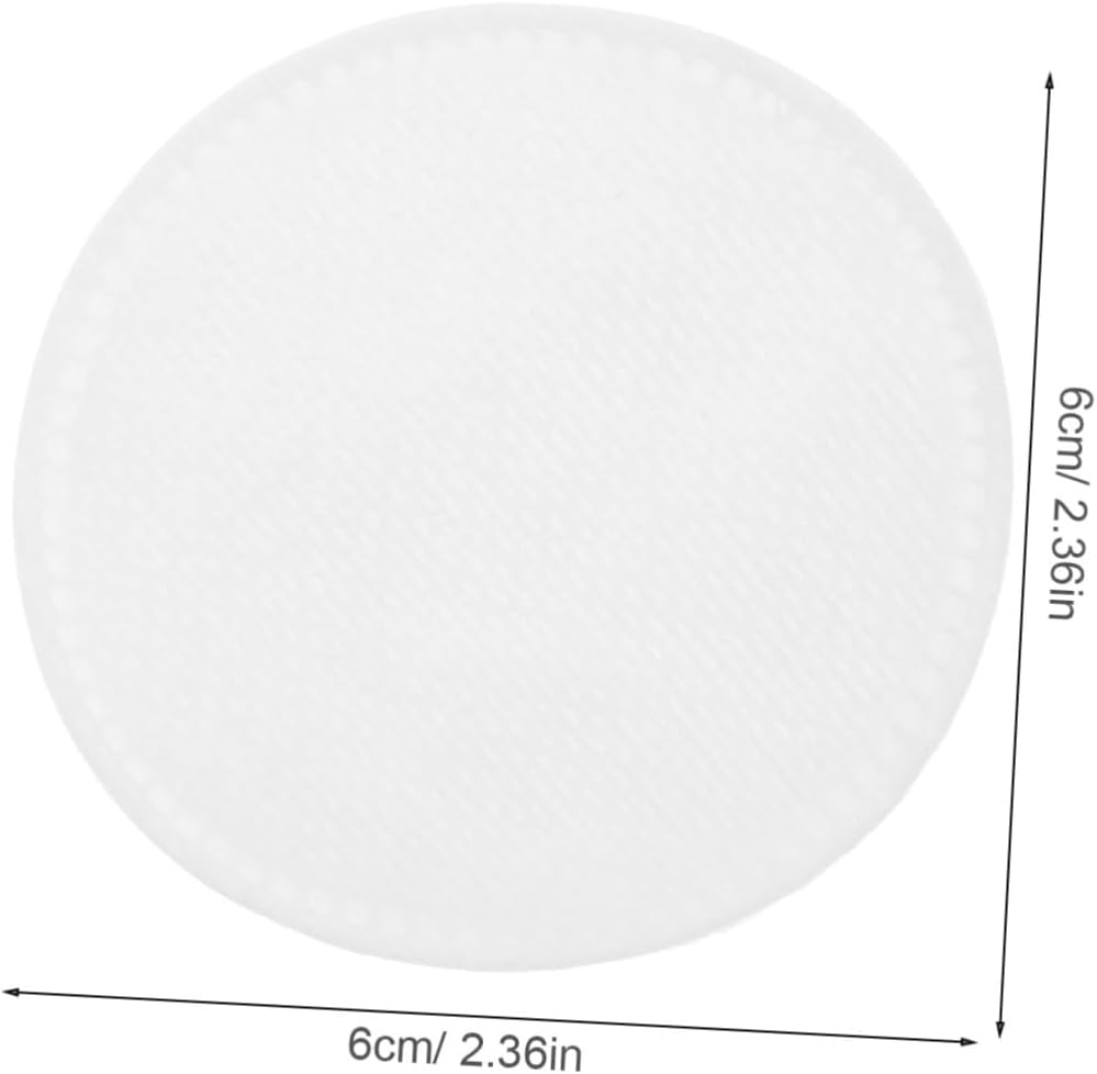 100Pcs Cotton Pads Facial Cleansing Rounds Makeup Remover for Face and Eyes image number 1