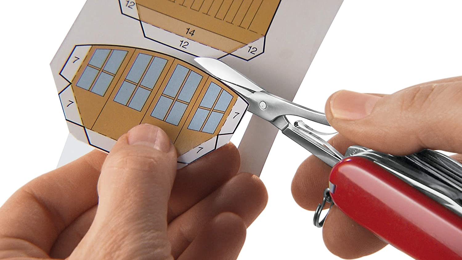 Victorinox Swiss Army Pocket Knife Mini Champ with 18 Functions, Red image number 1