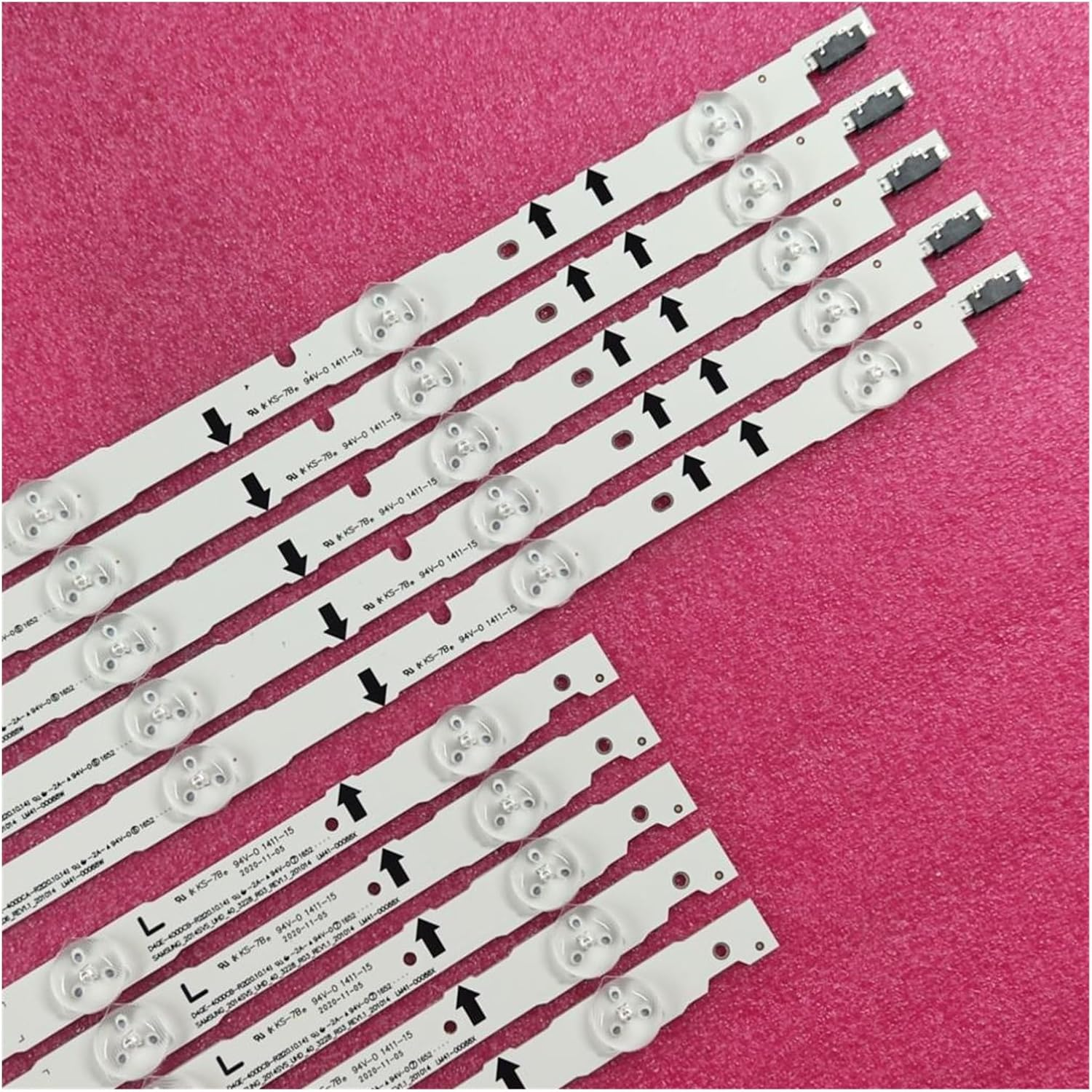 LED TV Illumination for UN40H5500 UE40H5005AK UE40H5020AK UE40H5035 LED Bar Backlight Strip Line Ruler D4GE-400DCA-R1 400DCB-R2 image number 2