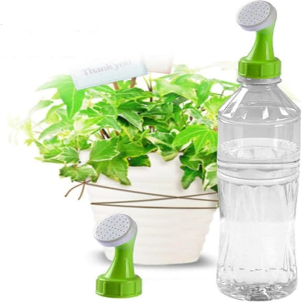 6Pcs Portable Shower,Mini Sprinkler Water Can Bottle Top, PVC Head Plant Irrigation Attachments Watering Nozzles for Bottles Bottle Top Sprinkler Nozzle Portable Bottle Cap Sprinkler Heads