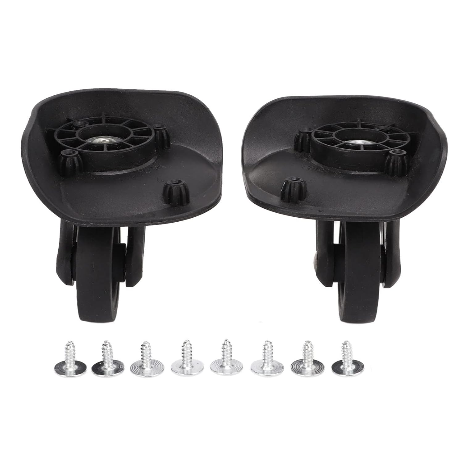 Jaxenor Durable Luggage Casters - Lightweight, Wear Resistant, and Easy to Install for Outdoor Travel image number 4