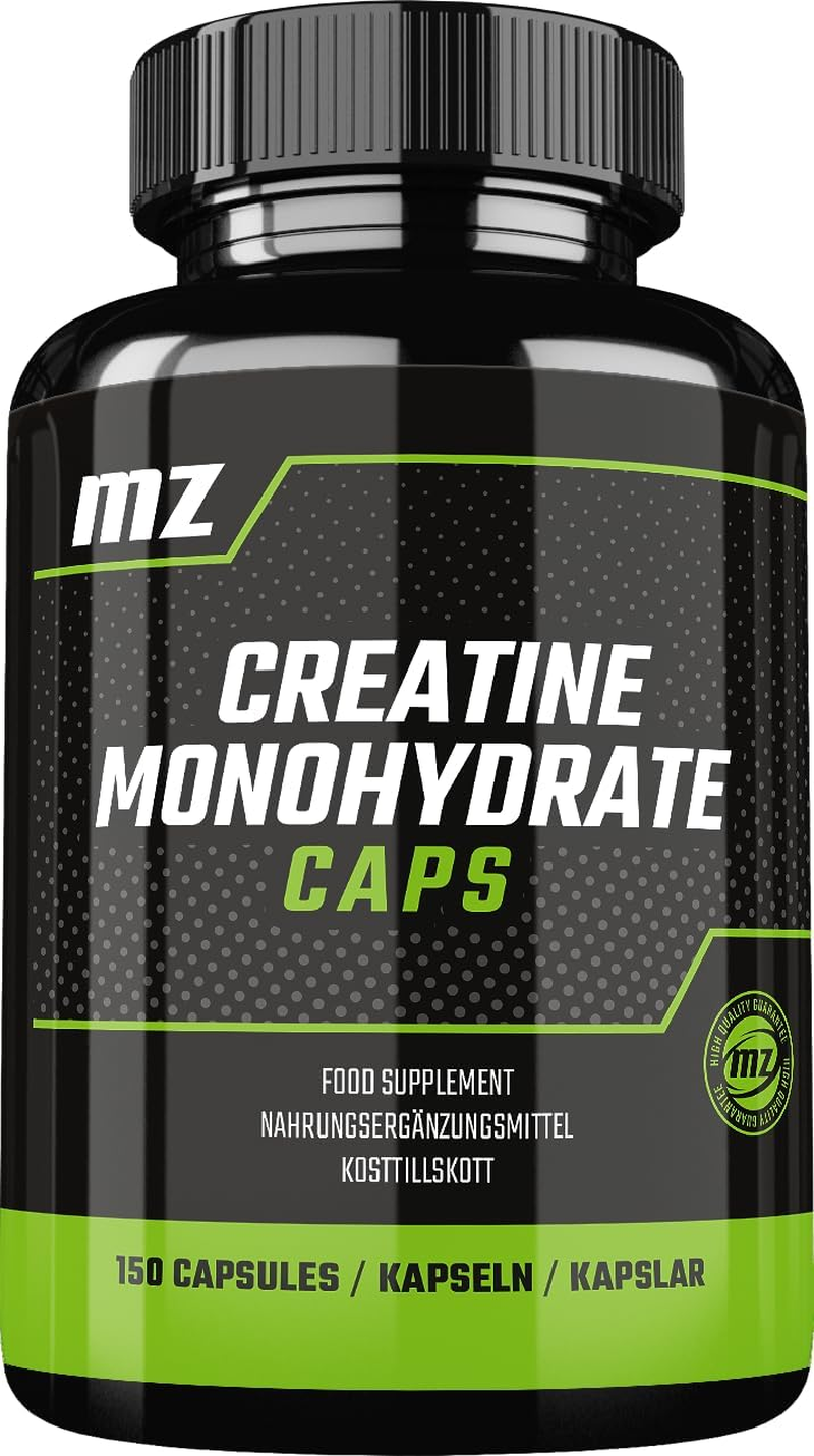 Creatine Monohydrate 3500 Mg per Serving - 150 Capsules - 1 Month Supply - by MZ image number 1