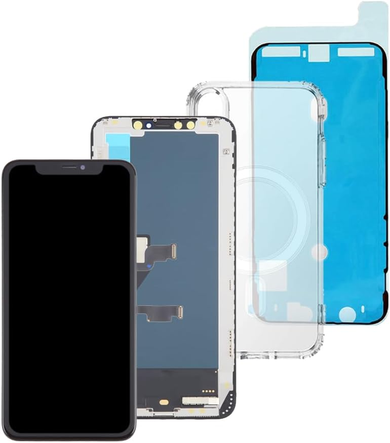 It'Go Full Incell Display for Iphone Xs Max LCD Screen Replacement Touchscreen with Tool Black with Frame image number 2