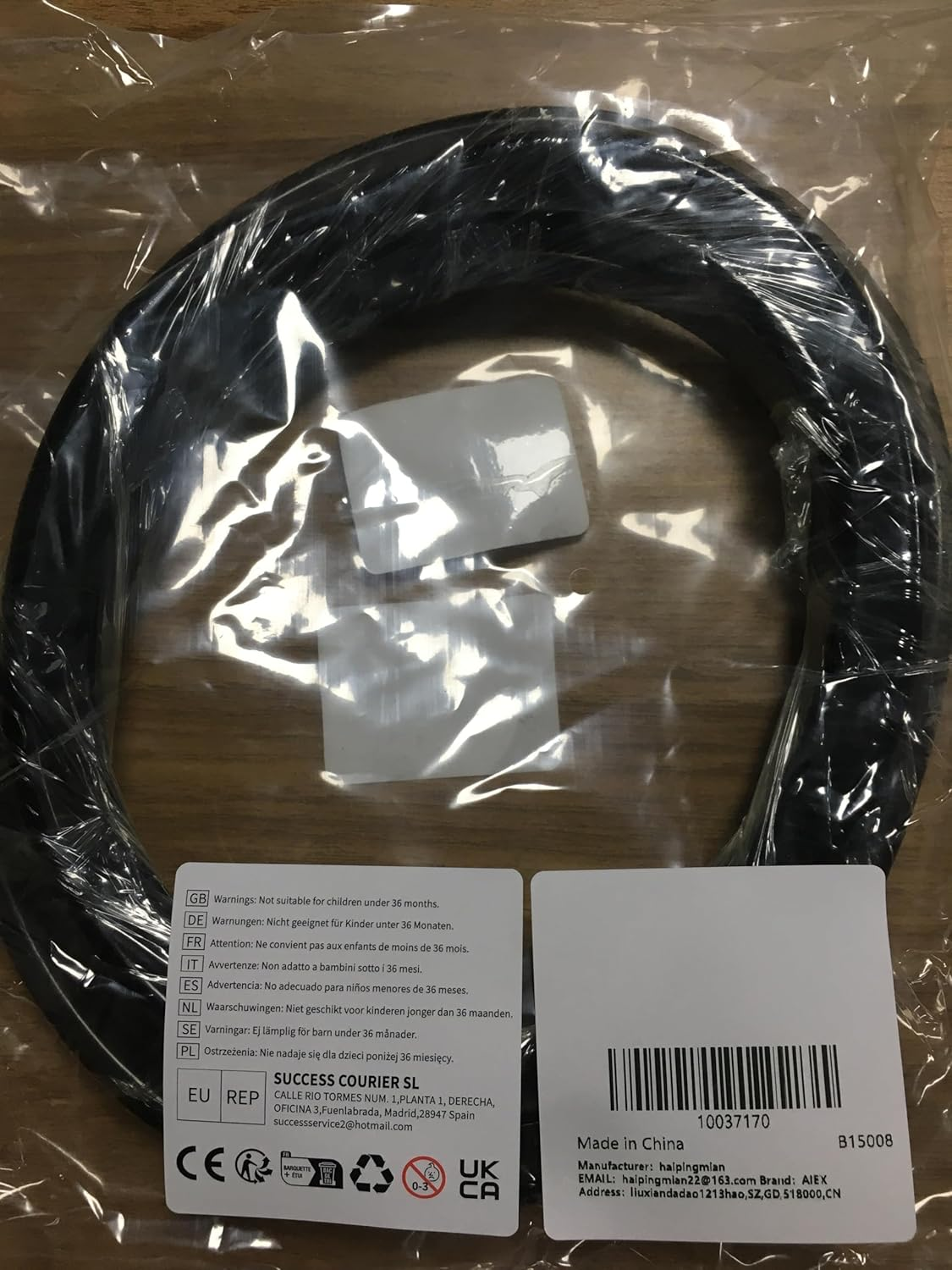 AIEX 1/8Inch Inner Diameter 10Ft High Temperature Silicone Vacuum Tubing Hose, High Performance Automotive Replacement Vacuum Hose Line for Vehicle Radiator Use (Black, 3Mm) image number 2