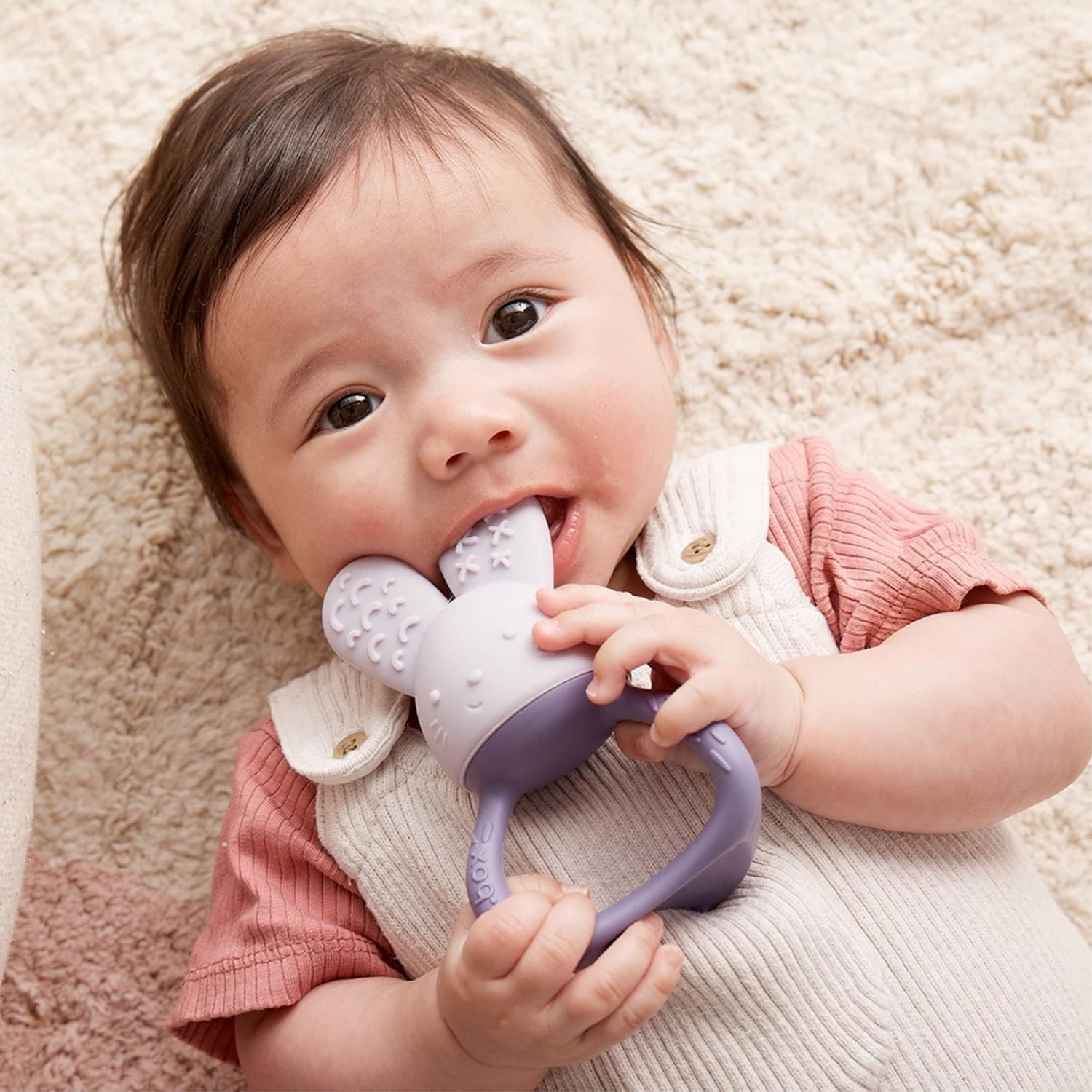 B.Box Chill + Fill Teether, Peony image number 6