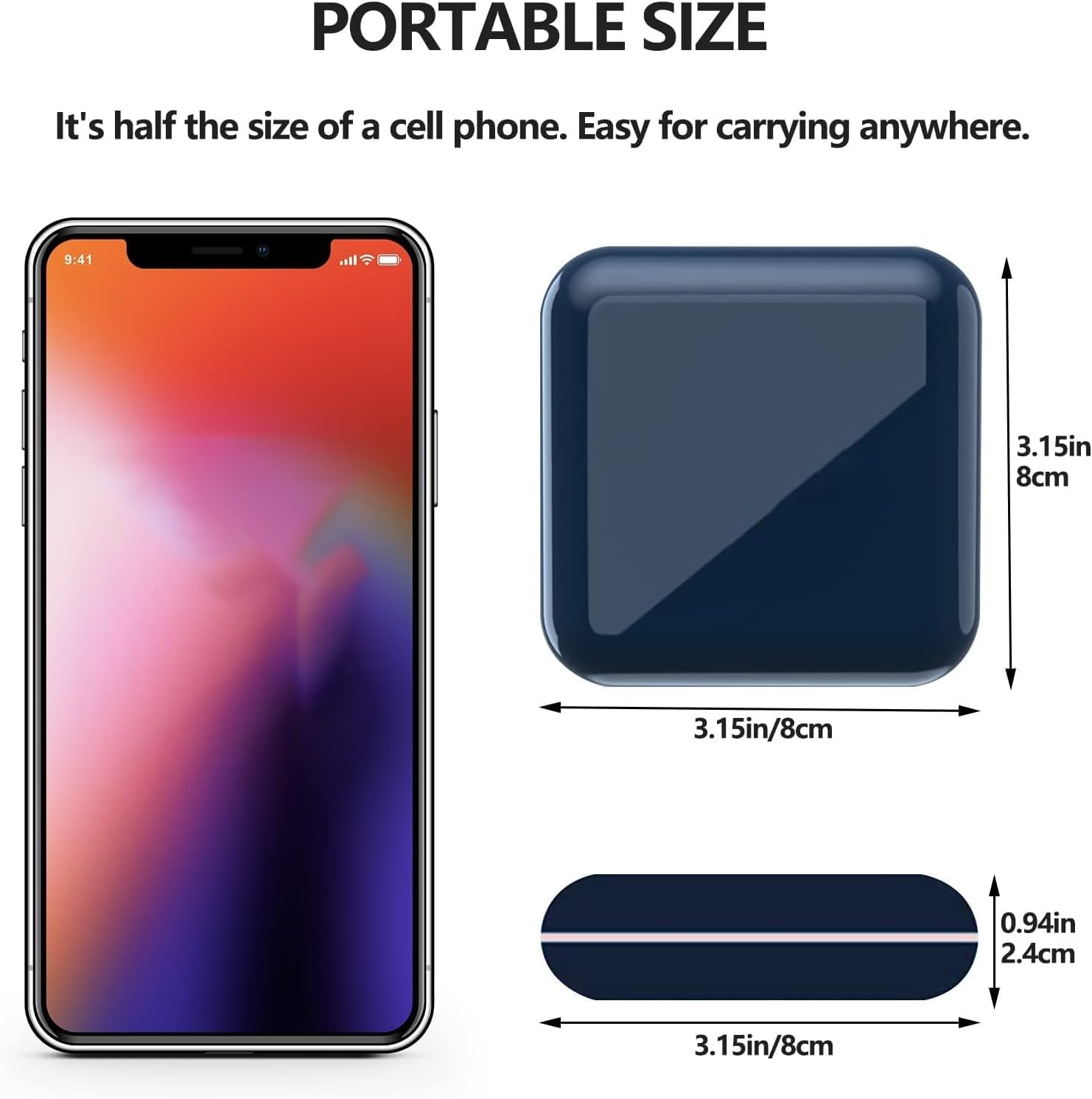 4 Compartments Small Pill Case - Portable Daily Pill Organizer Box for Travel, Medicine and Vitamin Storage image number 4