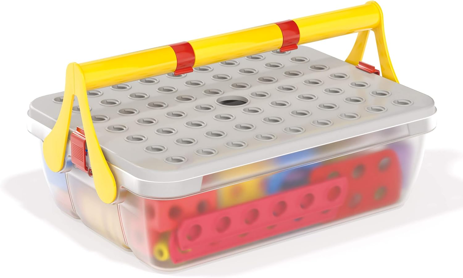 Quercetti Tecno Jumbo Toolbox 92 Pieces Set