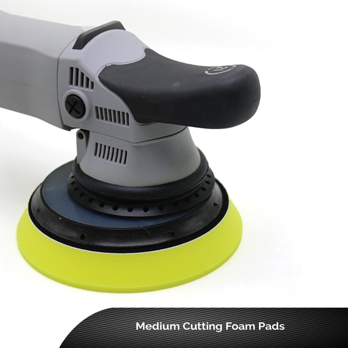 Cobra WRAP TOOLS Medium Cutting Foam Pads - Professional Detailing Buffing Pads - Durable, High-Performance Results - Perfect for Cutting, Polishing & Finishing Automotive Surfaces | 3-Inch, Yellow image number 3