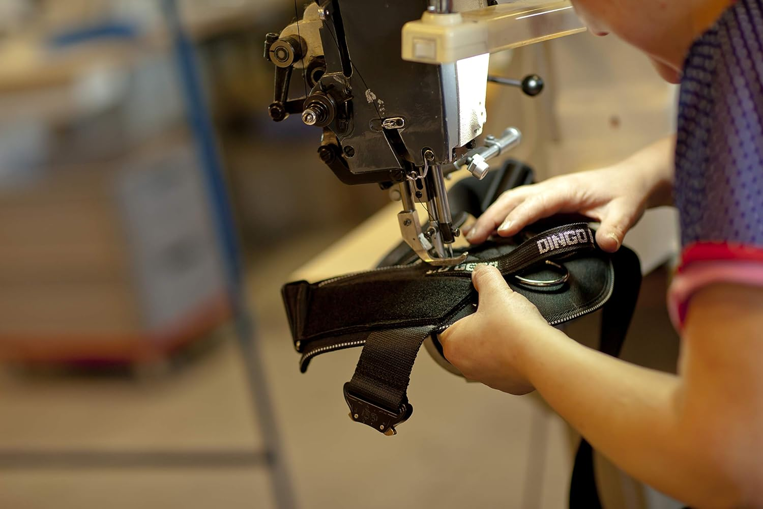 Dingo Gear Multifunctional Harness for Dog in Work, Guard Dog Training, K9 and Ipo, Cobra System Handmade Black S03197, XL image number 5