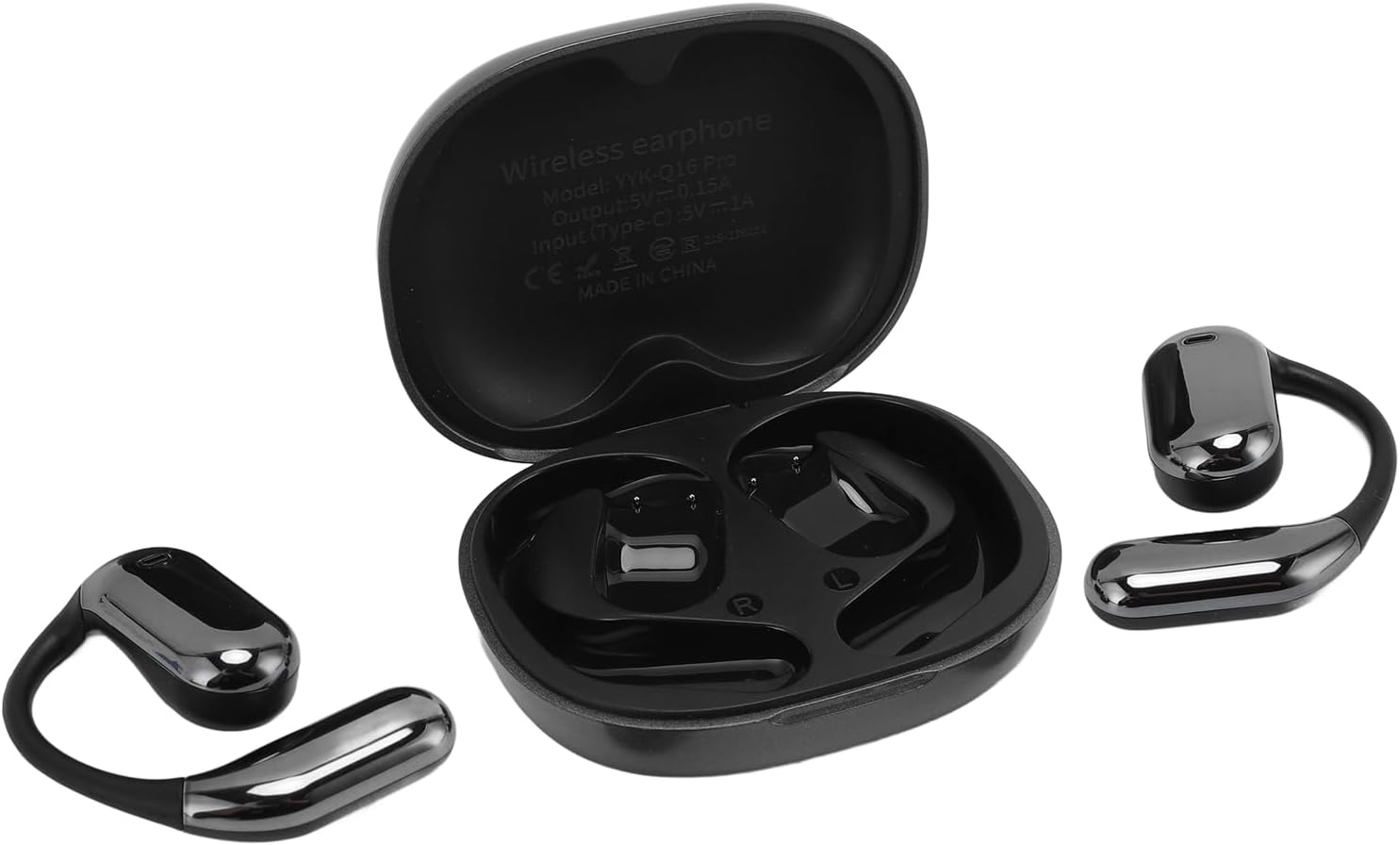 Luocute AI Translation Earbuds, Real Time Language Translator with 144 Languages, Low Latency and High Accuracy, Wireless Ear Hook Translator Device for Calls, Music and Learning image number 2