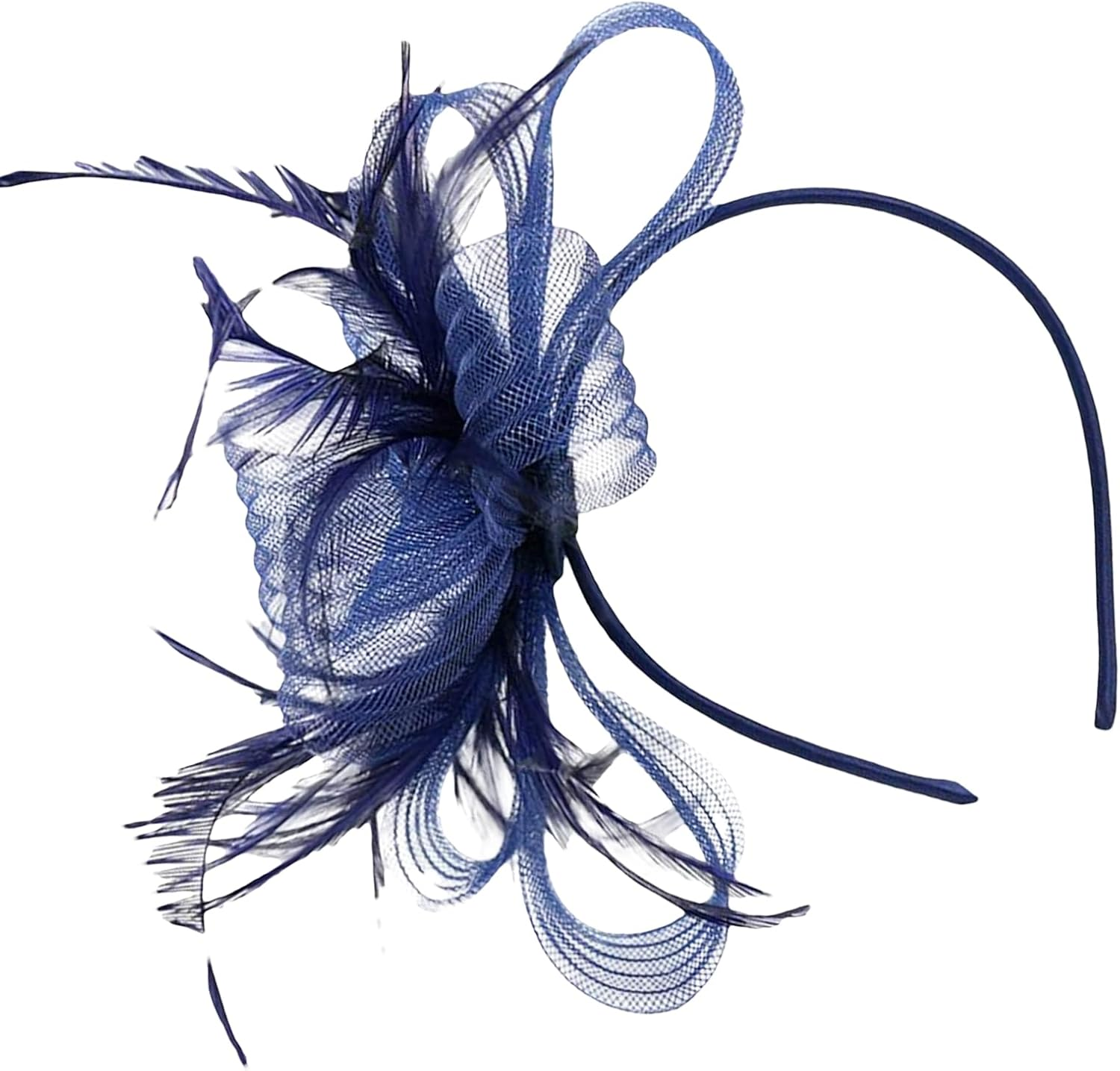 Hat Headband | Fascinator Headwear,Small Hat Mesh Headpieces Hair Accessories for Daily Use Girls Women Outdoor Festival Costume Gathering Social Events Weddings Home image number 2