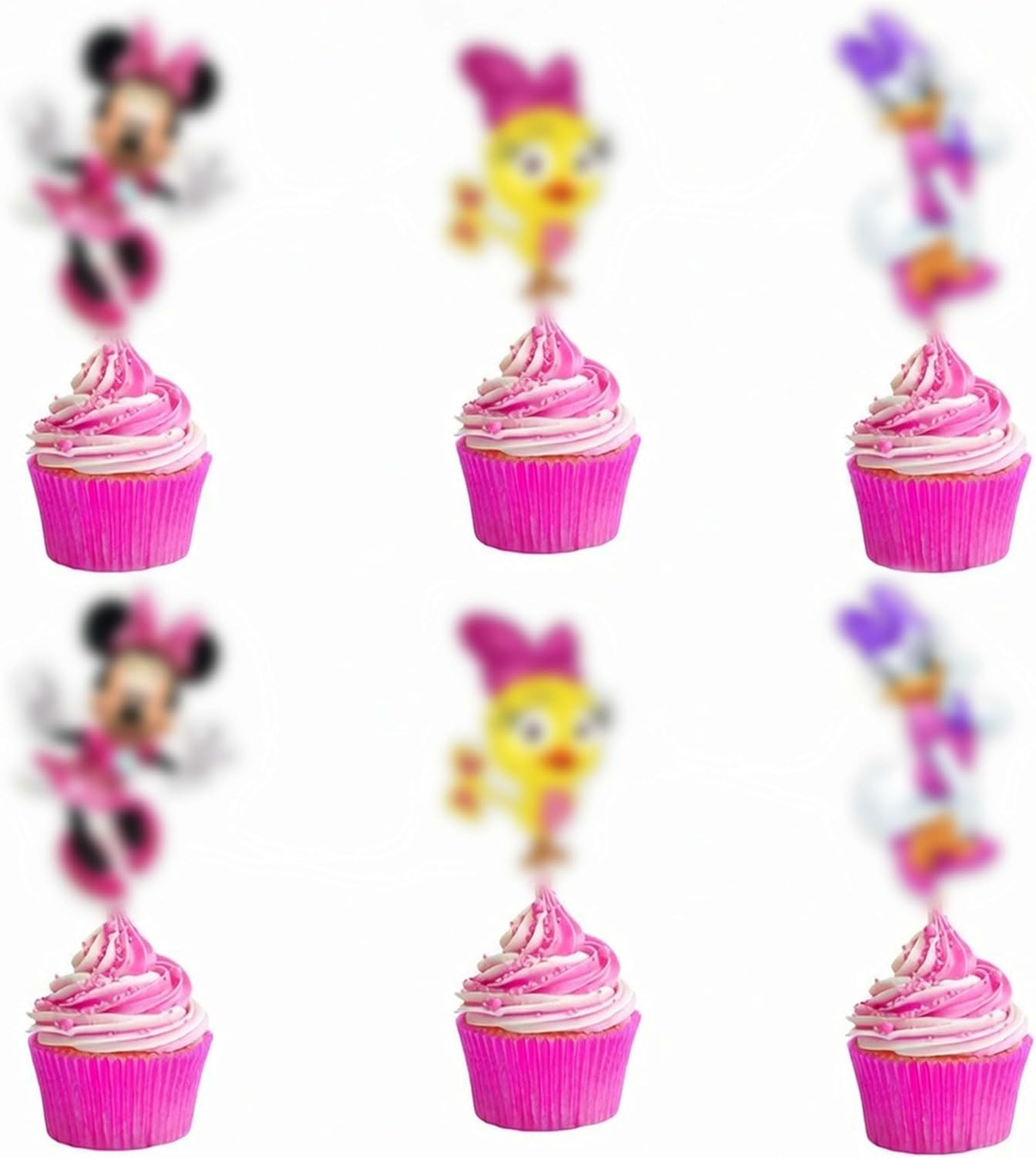 Mine Muse Cupcake Topper &ndash; Charming and Fun Dessert Decorations for Princess-Themed Birthdays and Disney-Inspired Celebrations image number 2