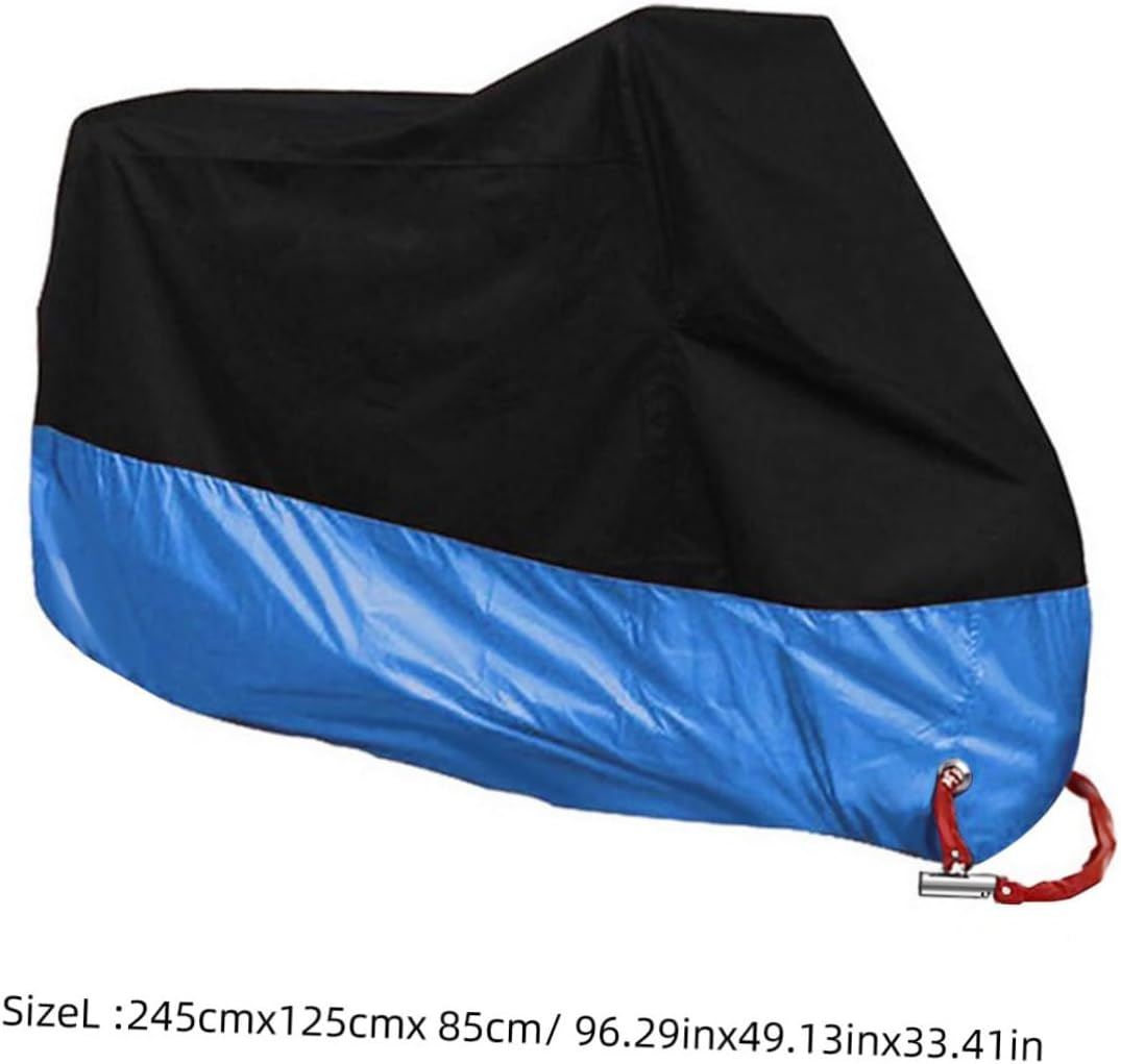 SUPVOX Sun Protection Motorcycle Cover Outdoor Rain Cover for Motorbike Scooter XXL image number 6