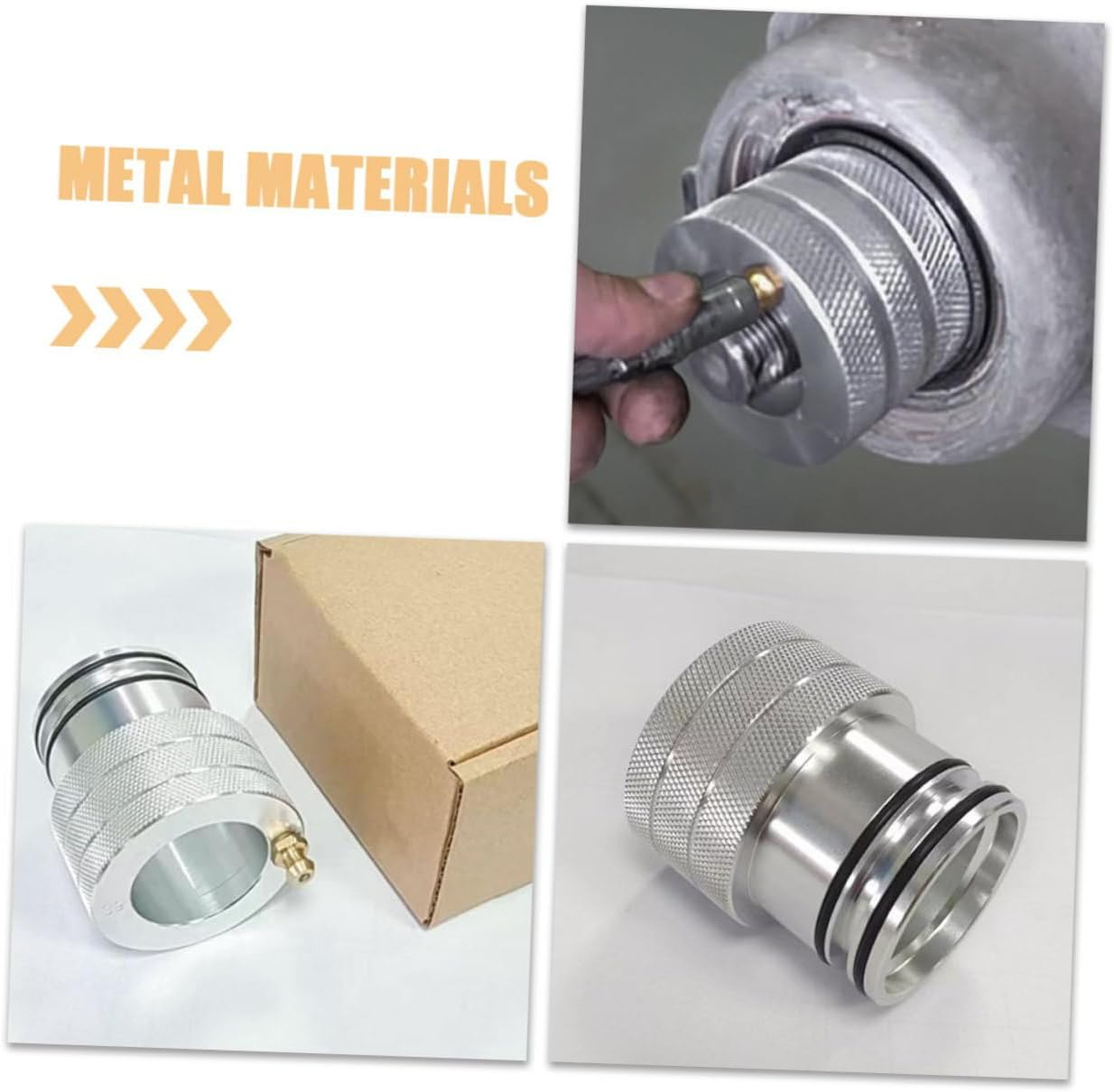 Mikinona 35Mm Wheel Bearing Greaser Tool Replacement for Bearing Maintenance Automotive Wheel Grease Part for Rv and Motorbike Accessories image number 1