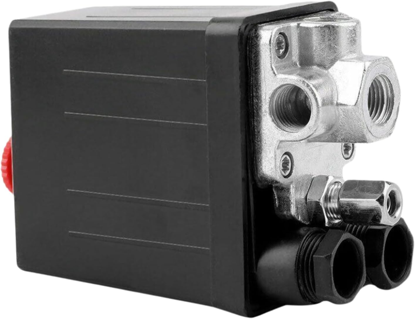 Leoan Co 90-120 PSI 240V Central Pneumatic Air Compressor Pressure Switch Control Valve Replacement Parts Heavy Duty Air Compressor Pressure Switch Control Valve image number 2