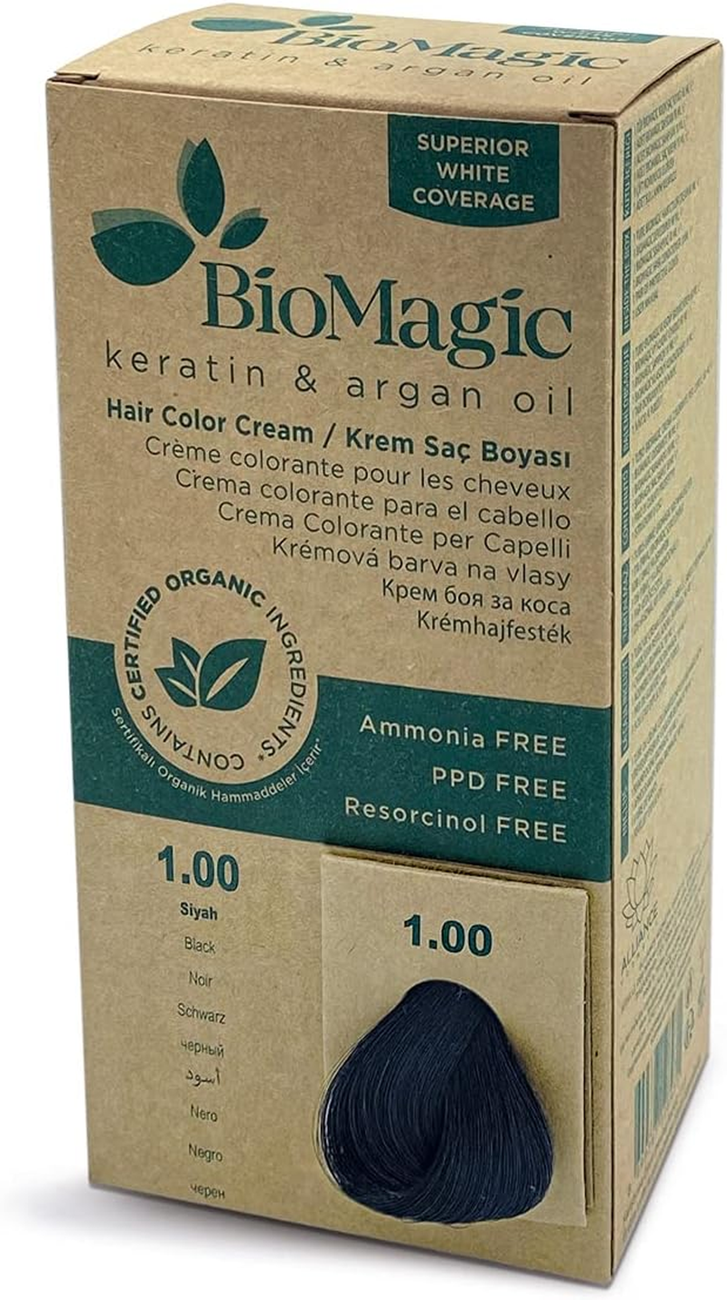 Bio Magic Permanent Hair Colour Cream, Light Blonde, 1 Count