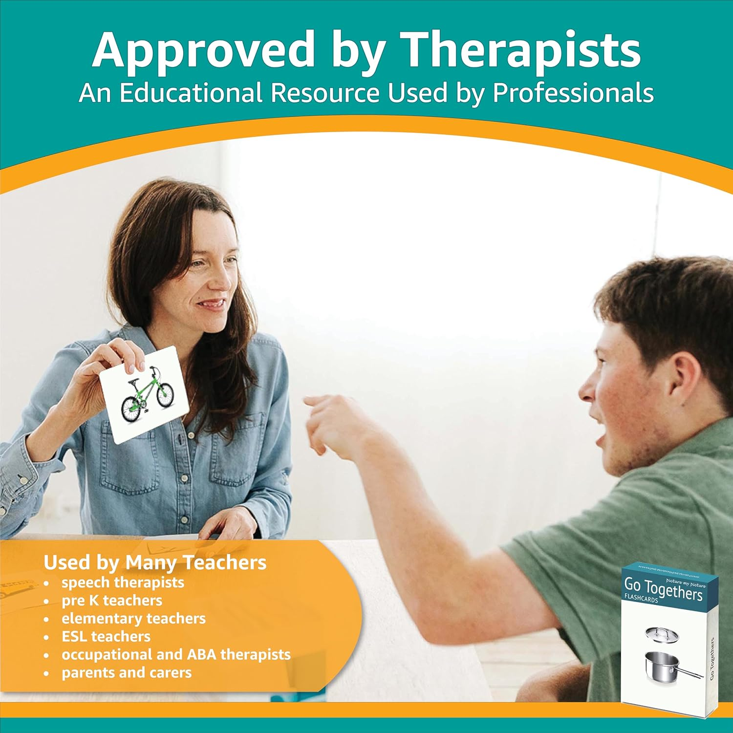 Go Together Flash Cards | 40 Matching Cards | Vocabulary Builder | Speech Therapy Materials for Adults and Children | Autism Learning Materials | ESL Classroom Teaching Materials | Aphasia Cards image number 6