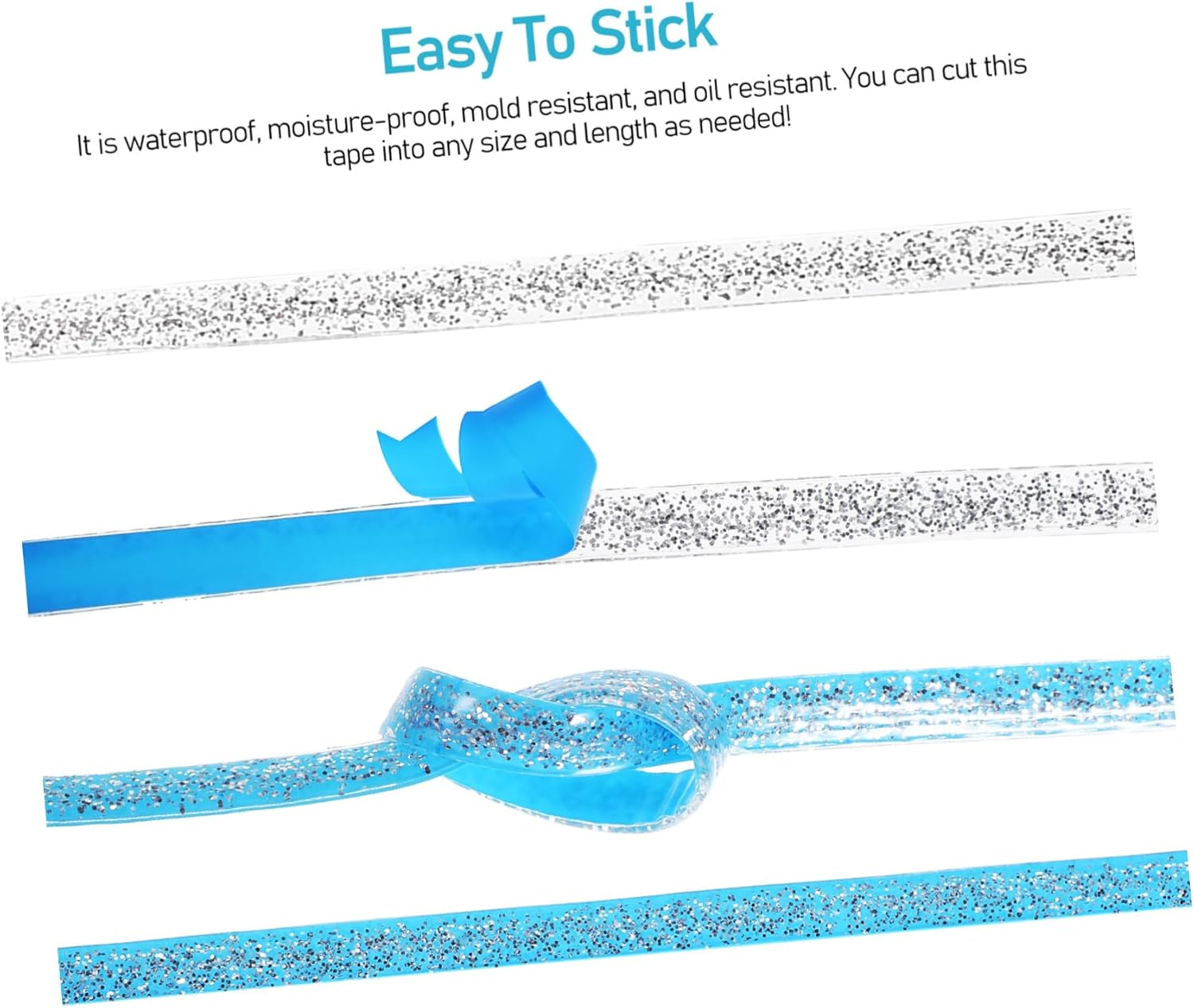 ULTECHNOVO 4Rolls Self-Adhesive Sealing Tape for Wall Door Frame Decorative Tape Beautiful Seams image number 1