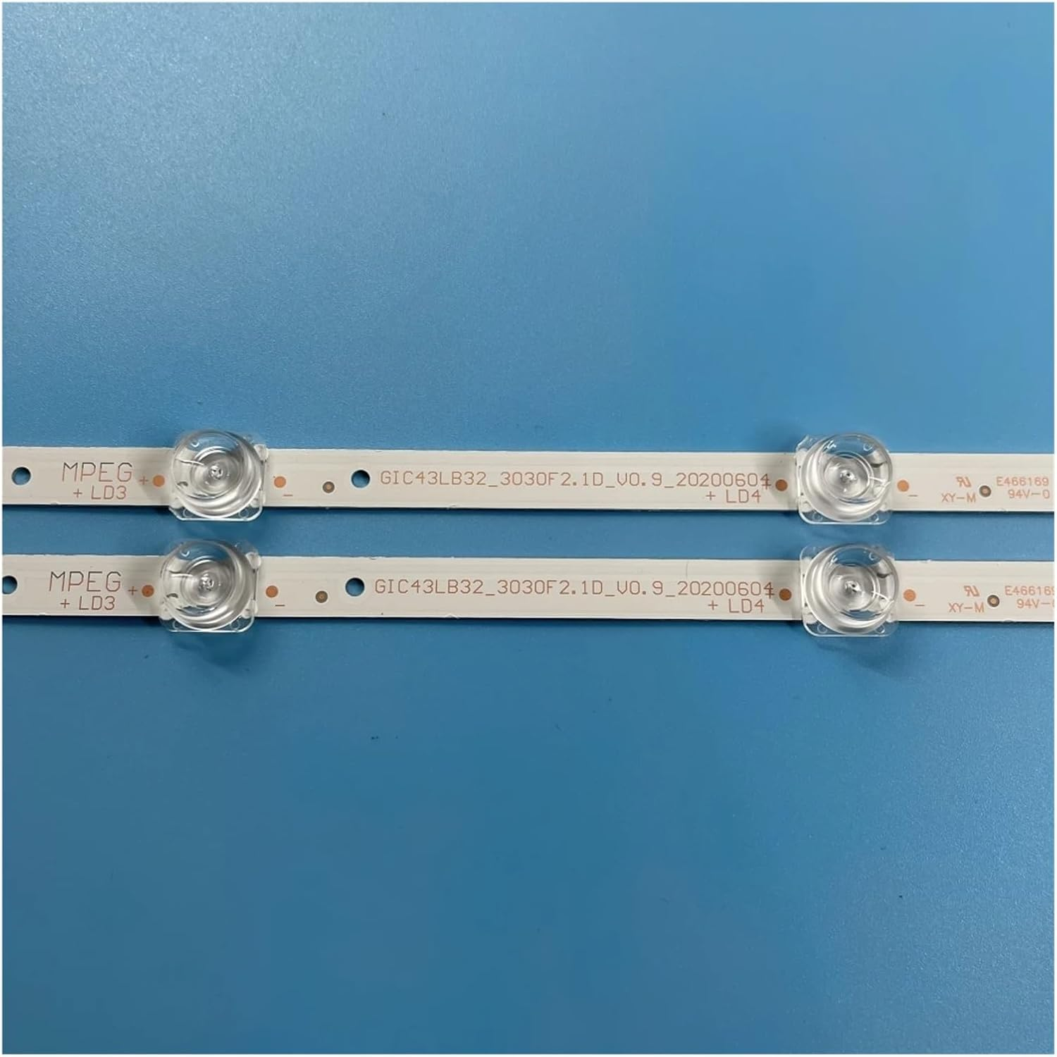 LED Backlight Strip(2) for 43S6500FS 43S6500 43S423 43S421 43S325 T.-Homson 43UD6426 4C-LB4311-HR01J ZM05J ZM06J 43HR330M11A1 (Color : 2PCS 1TV) image number 2