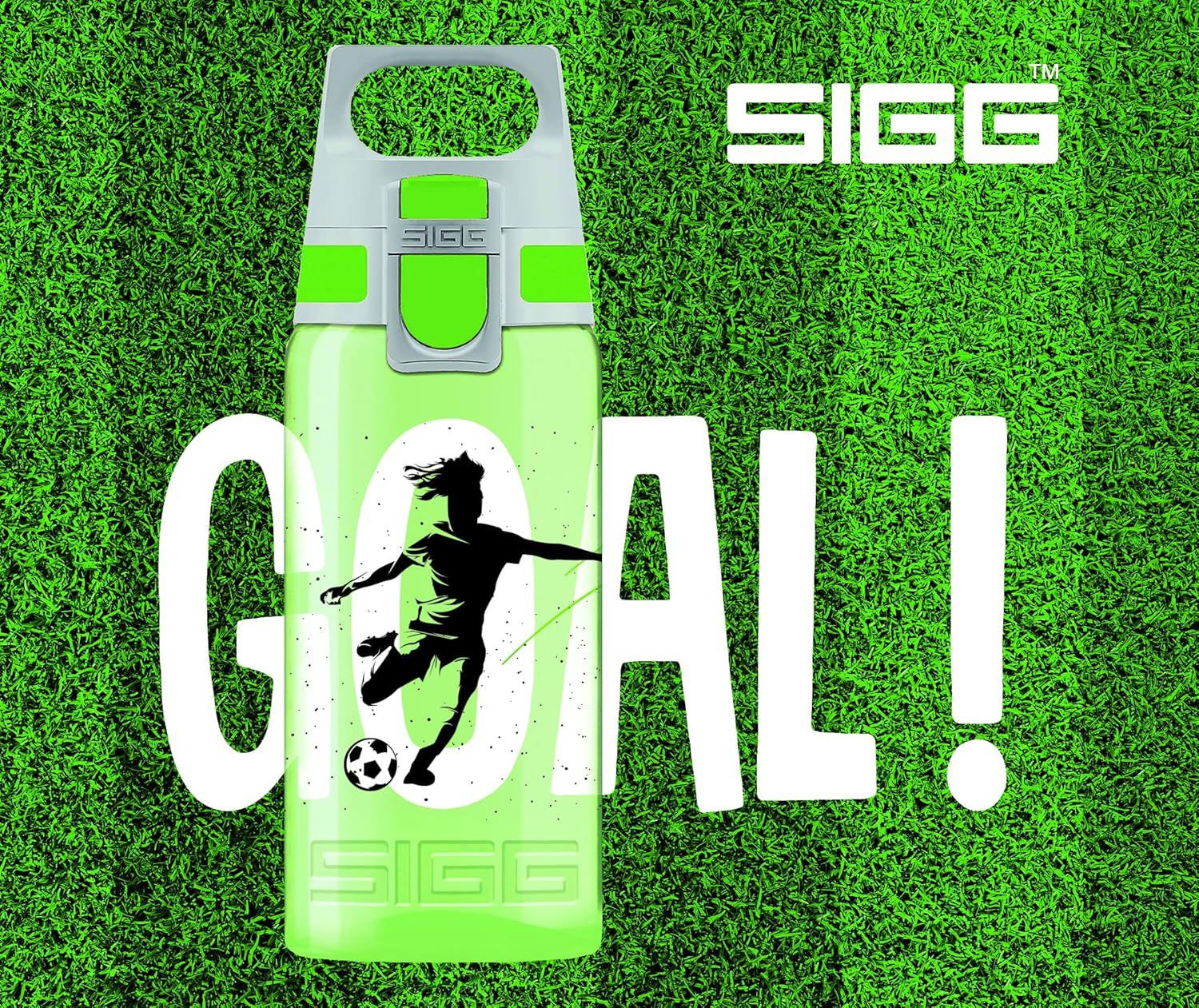 SIGG Viva ONE Children'S Drinking Bottle (0.5 L), Non-Toxic Kids Water Bottle with Non-Spill Lid, Lightweight Children'S Bottle Made of Polypropylene - 11 Sharkies image number 6