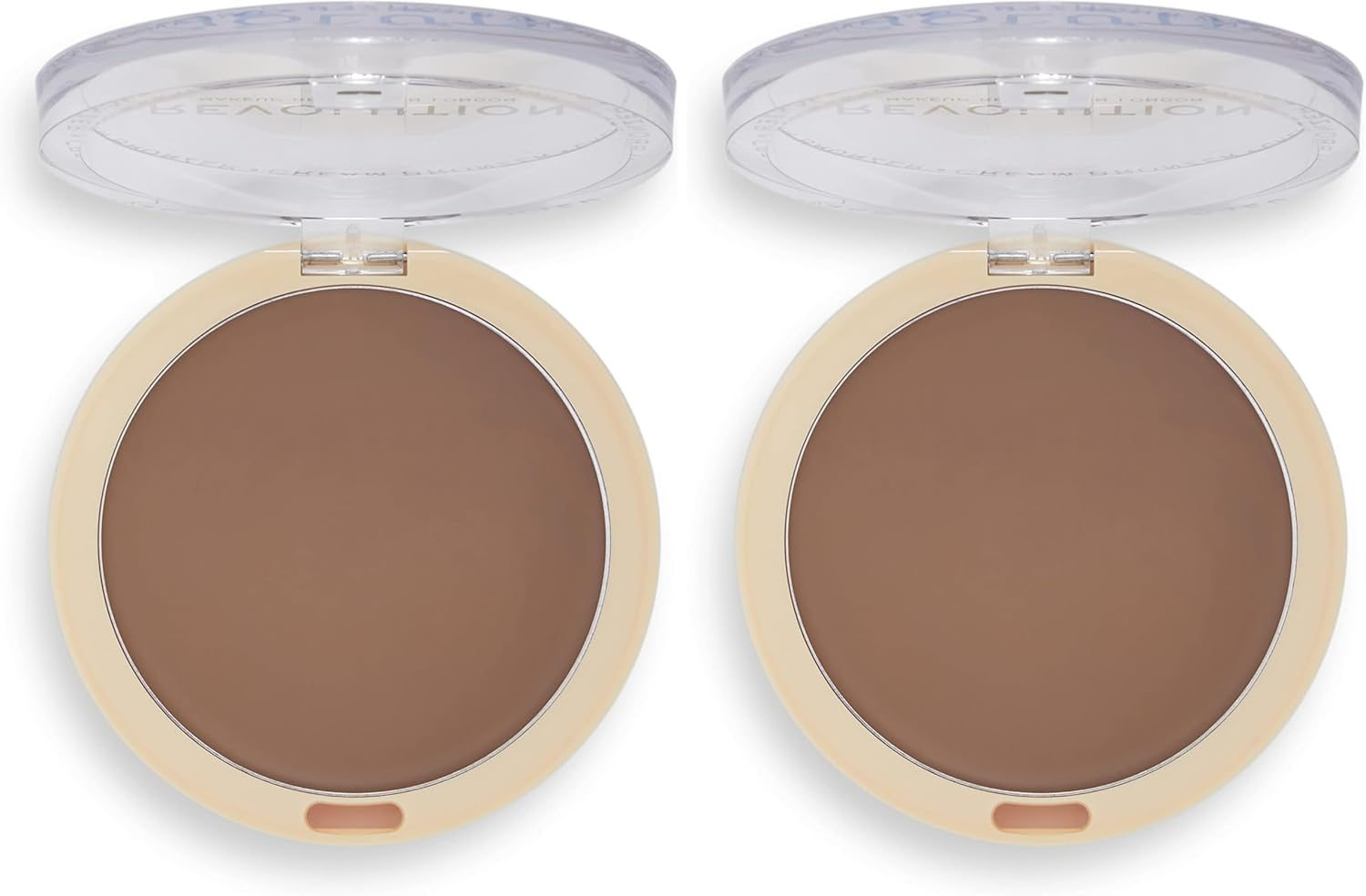 Revolution Ultra Cream Bronzer 6.8 G, Light (Pack of 2)