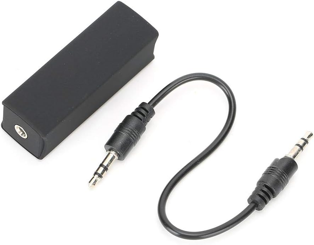 Oumij1 3.5Mm Noise Isolator Ground Loop Noise Filter Isolator for Home Stereo Car Audio with 3.5Mm/0.1In Audio Cable image number 4
