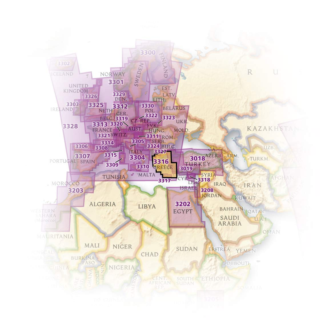 Greece Adventure Map: Travel Maps International Adventure Map: 3316 image number 2