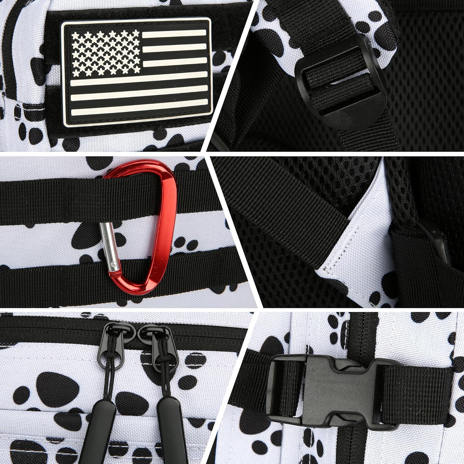 KXBUNQD Military Tactical Backpack 45L Hiking Backpacks Men Women Molle Army Backpack Daypack for Camping Fishing Travel